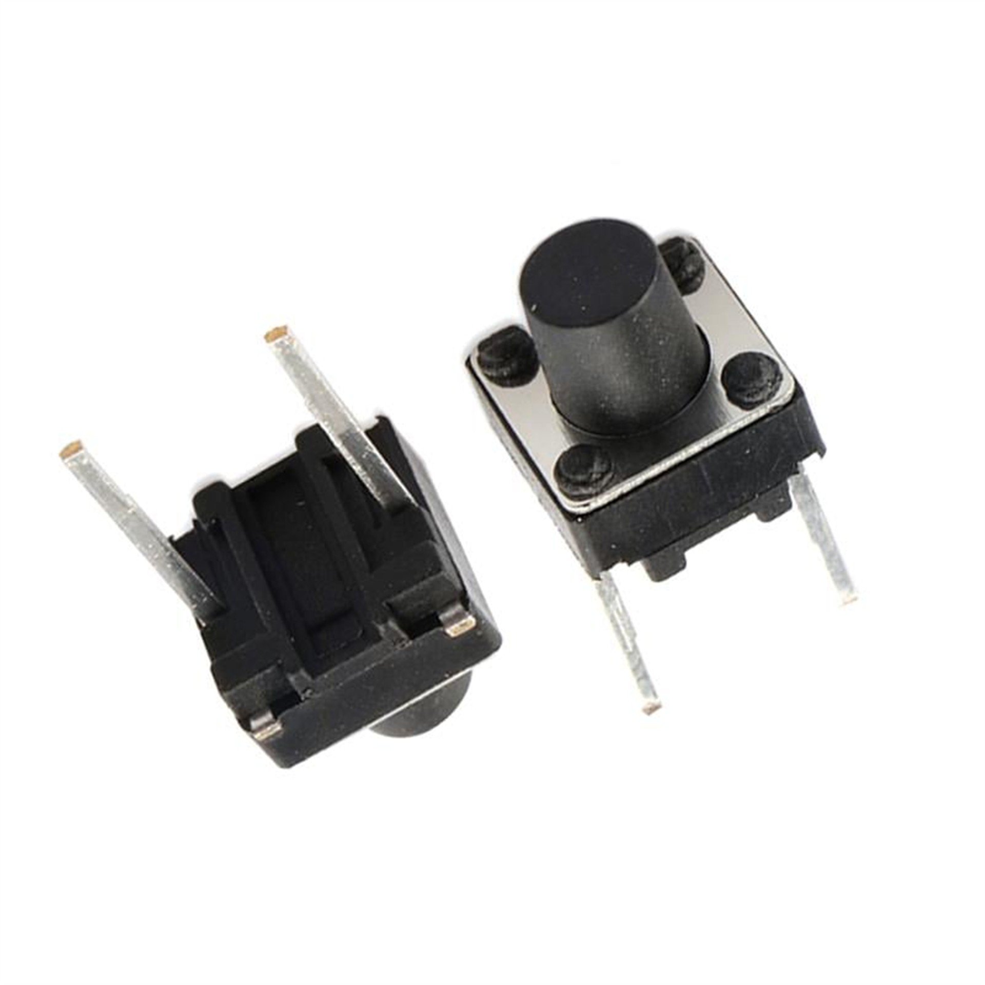 Powermaster PowerMaster Tact Switch Şaseli 6x6x3.5 Mm 2 Bacak IC-200A C9 Buton - Fiş - Jack - Şase - Buton - Konnektör