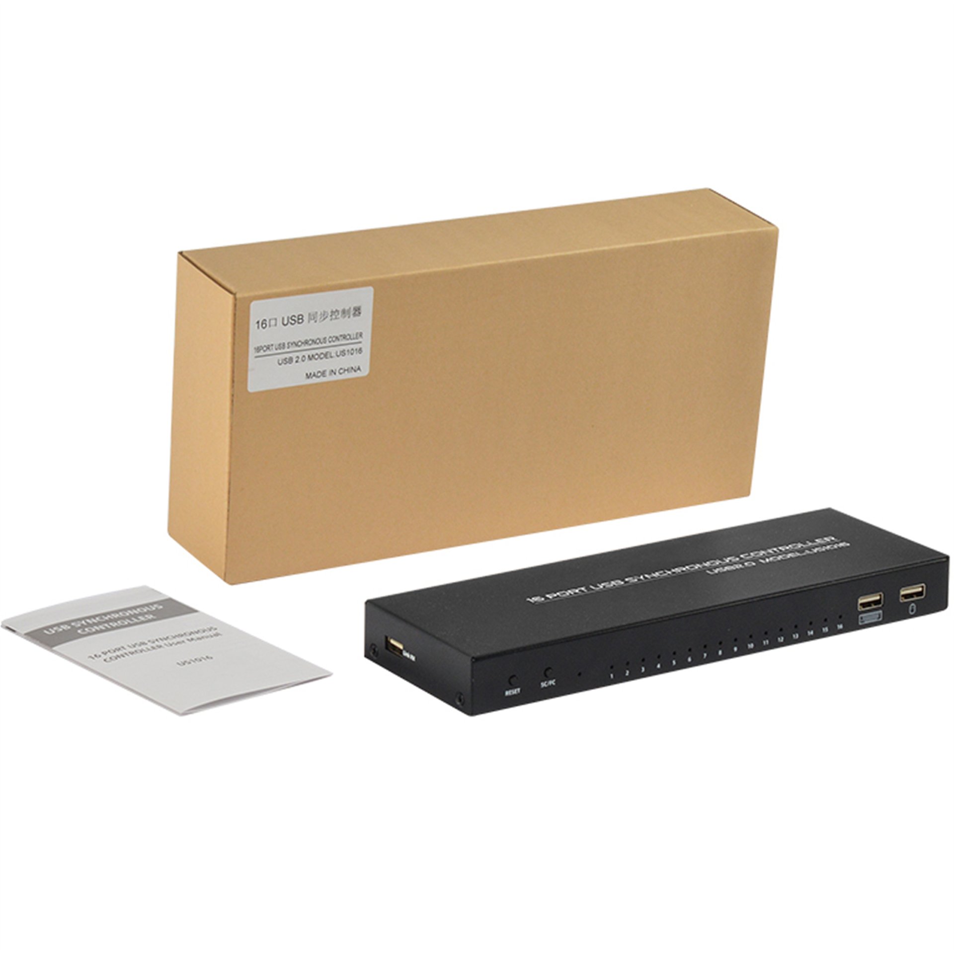 Powermaster Powermaster US1016 Profesyonel 16 Port USB Çoklu Kontrol ve Senkronizasyon Cihazı - Oem ve Çevre Diğer