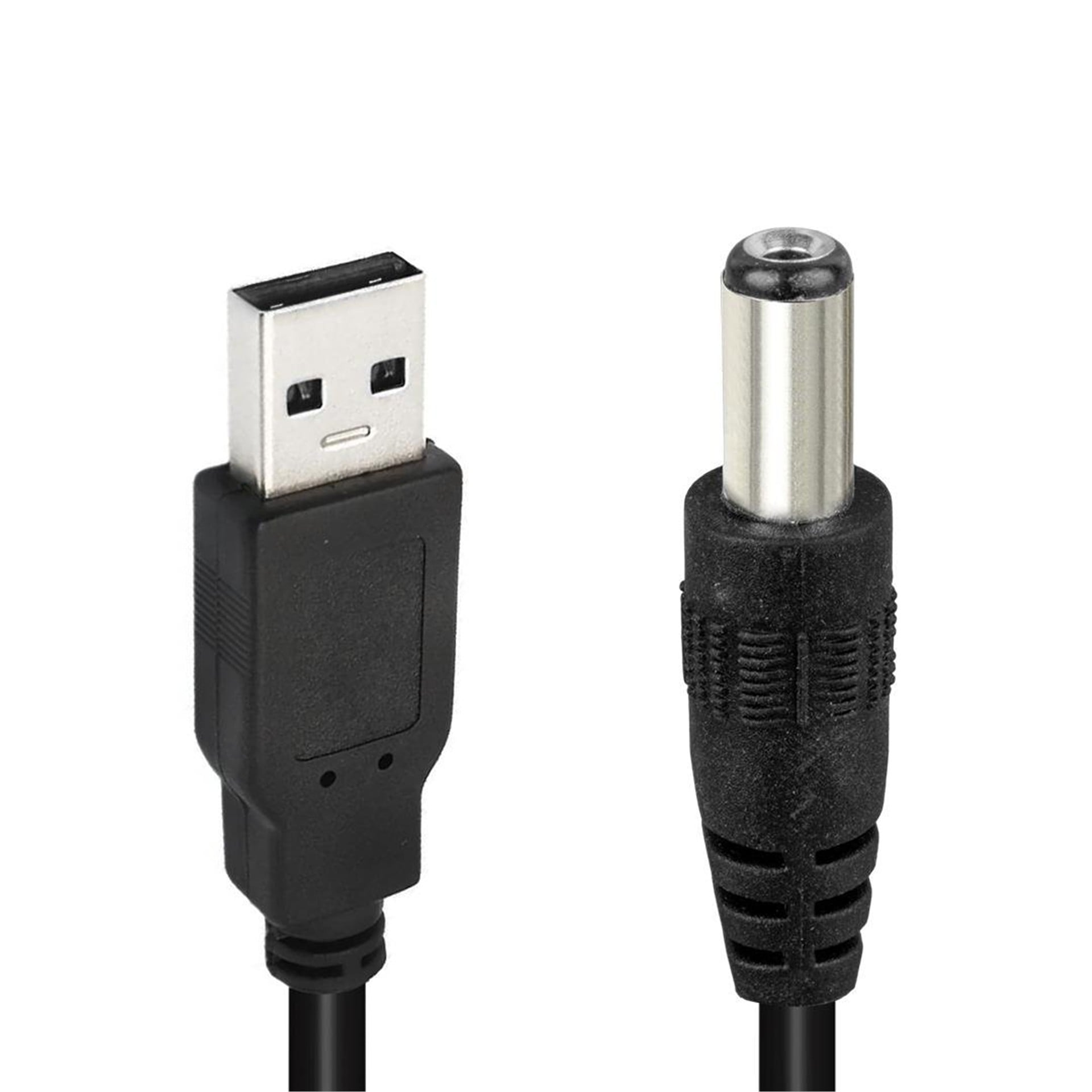 Powermaster Powermaster Usb Erkek 5.5*2.5 Mm Uçlu Adaptör Jacklı 1 Metre Kablo - Diğer Kablo Çeşitleri