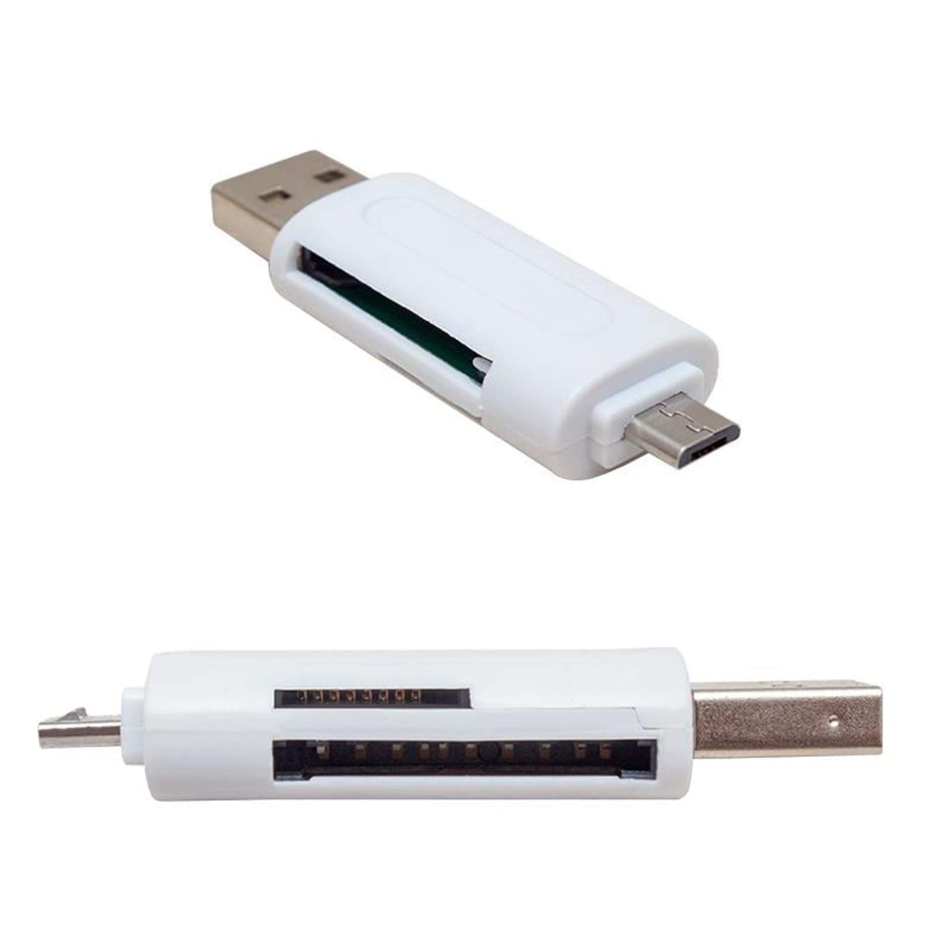 Powermaster Powermaster USB To Micro USB + Kart Okuyucu Otg Çevirici - Çevirici Dağıtıcı