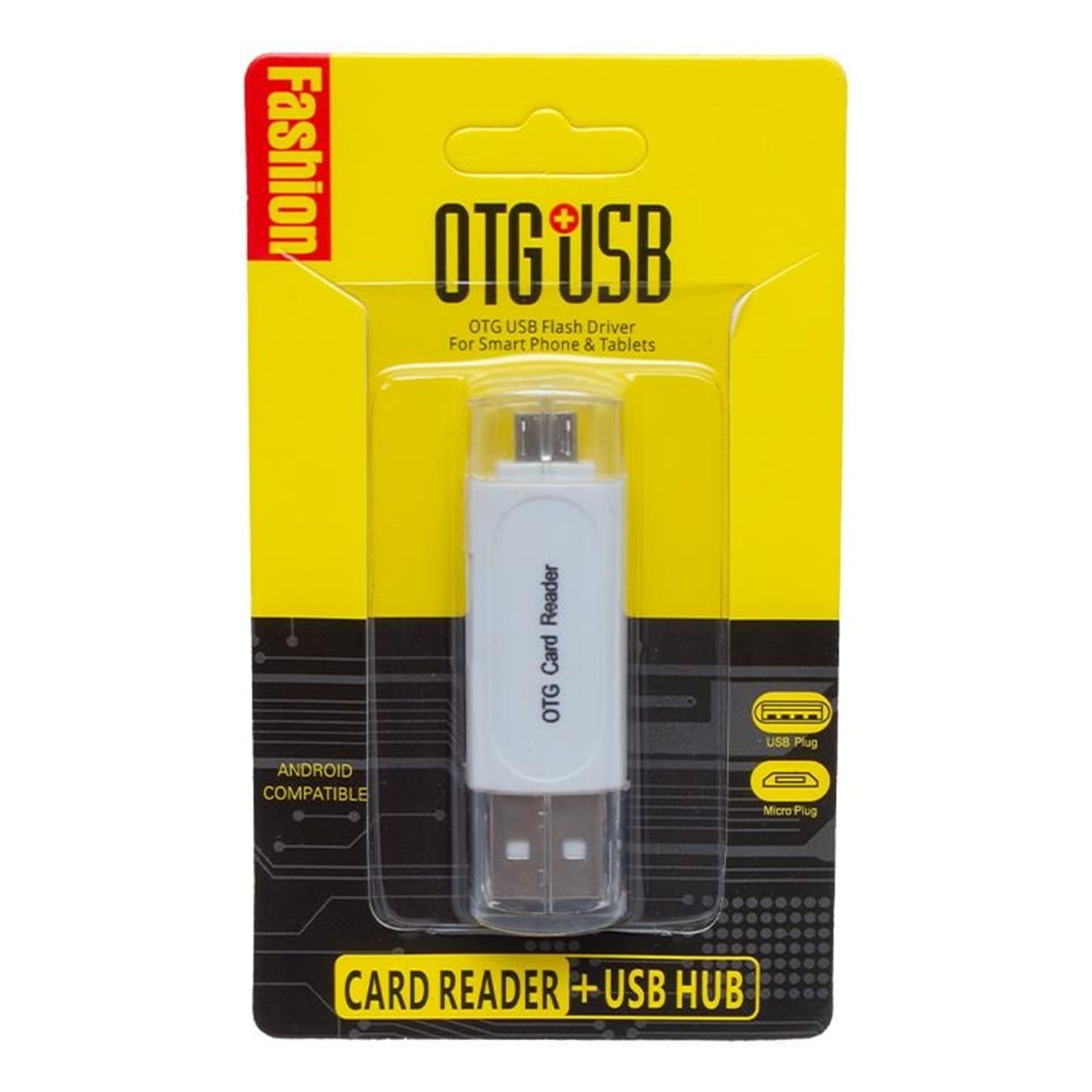 Powermaster Powermaster USB To Micro USB + Kart Okuyucu Otg Çevirici - Çevirici Dağıtıcı