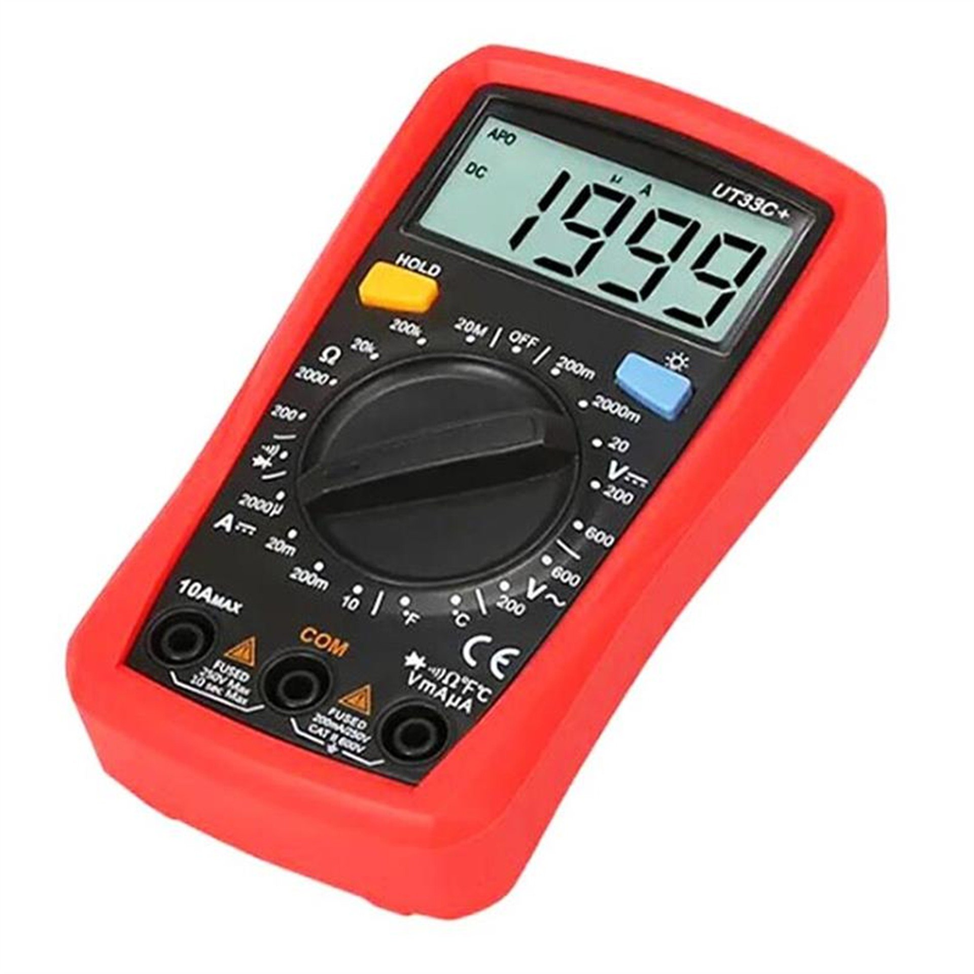 Powermaster Powermaster UT-33C+ AC/DC 600V Multimetre Dijital Ölçü Aleti - Ölçü Aletleri