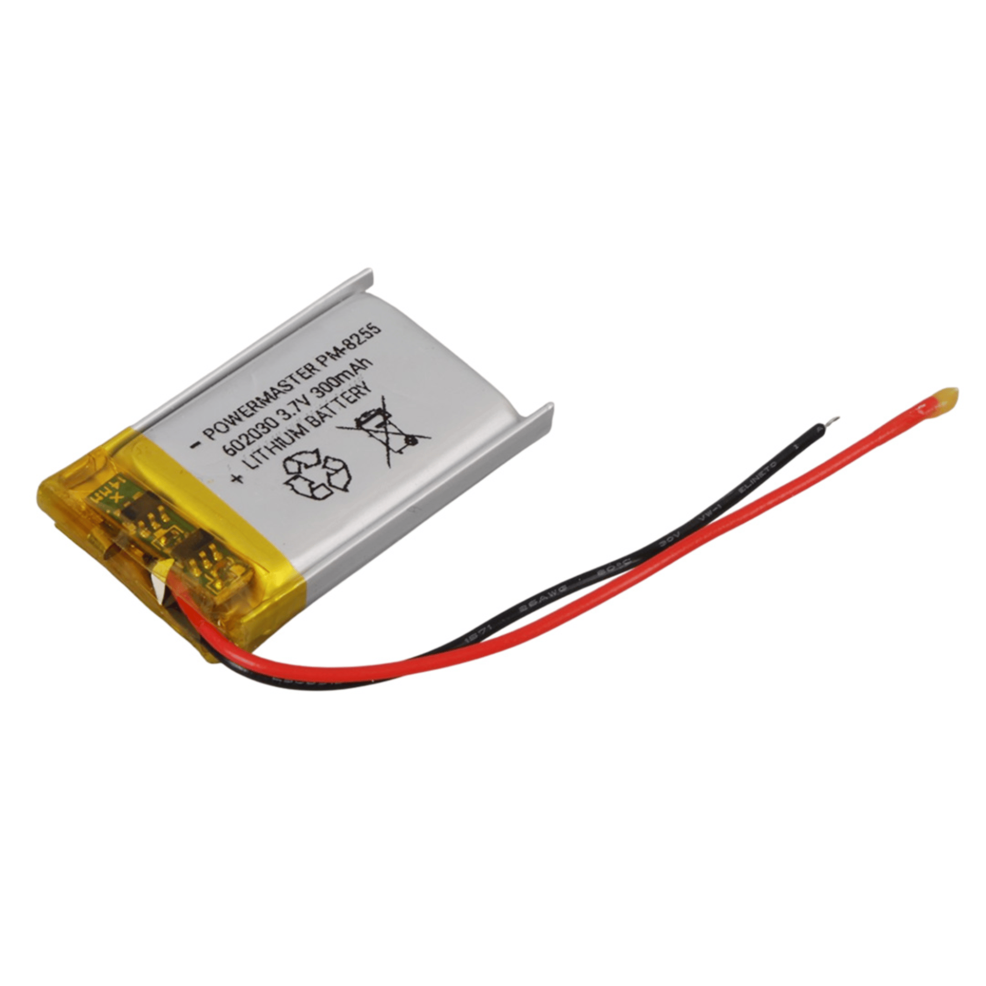 Powermaster PowerMaster XLY-602030 3.7 Volt 300 Mah Lityum Polimer Pil - Polimer Pil