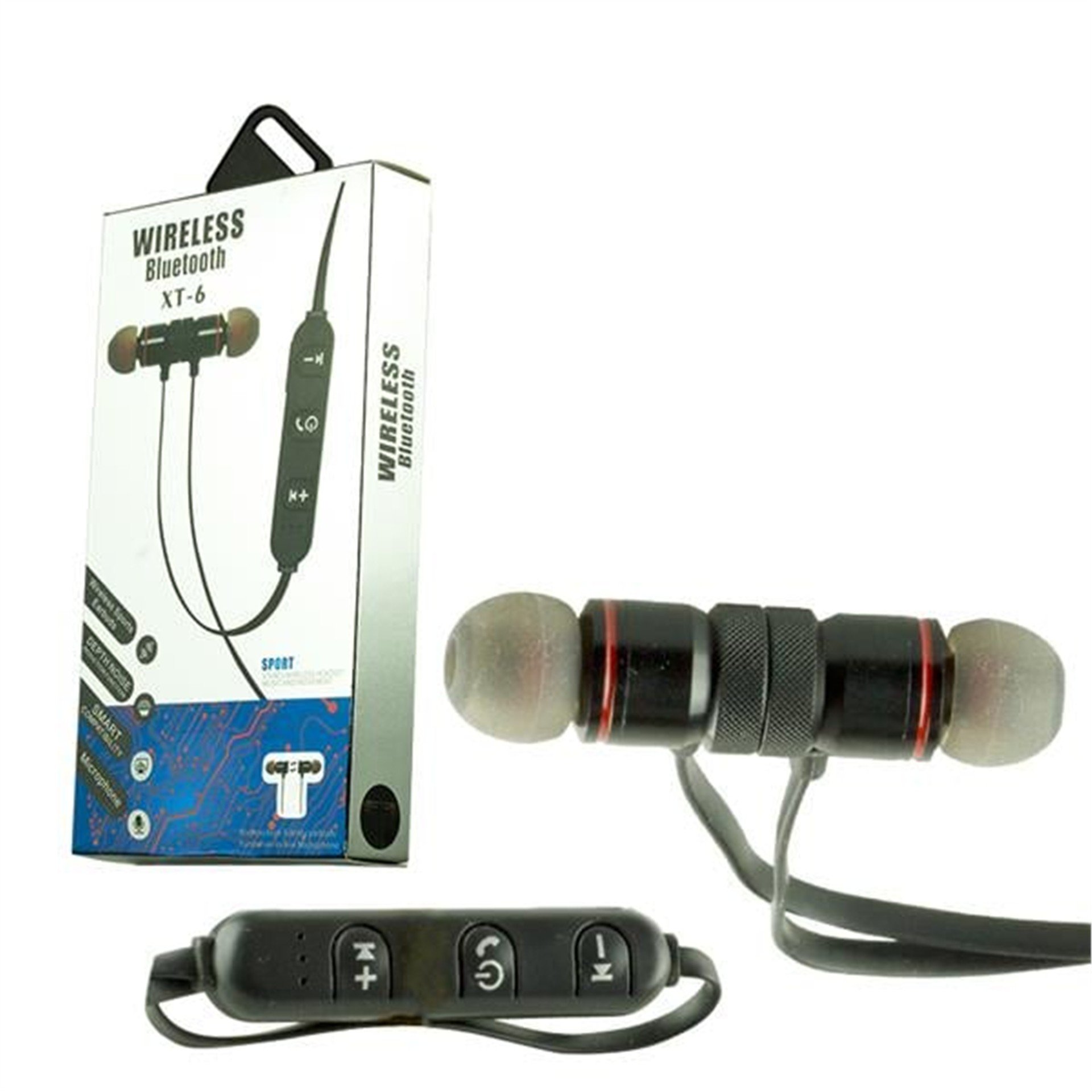 Powermaster Powermaster XT-6 Mikrofonlu Wireless Kablosuz Bluetooth Kulaklık - Telefon Kulaklıkları