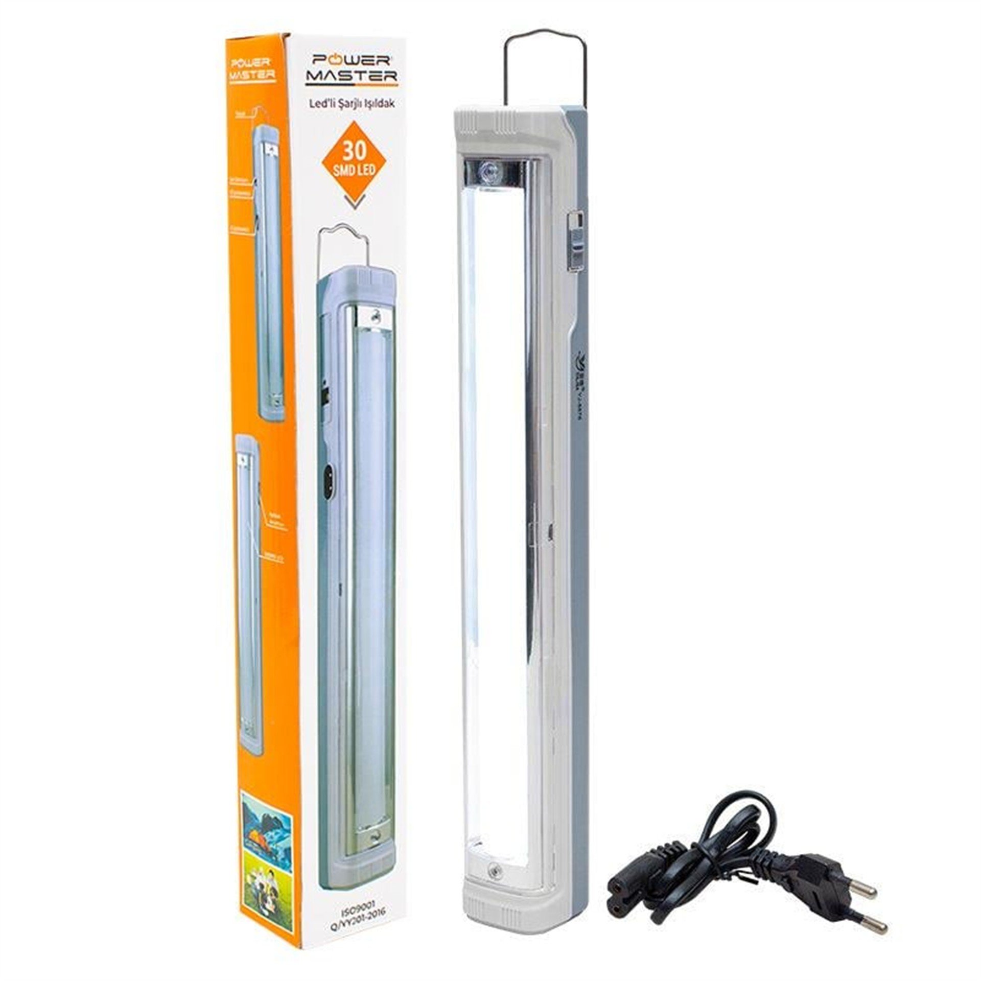 Powermaster Powermaster Yajia YJ-6876 30 Smd Led'li Şarjlı Işıldak - Fener ve Işıldaklar