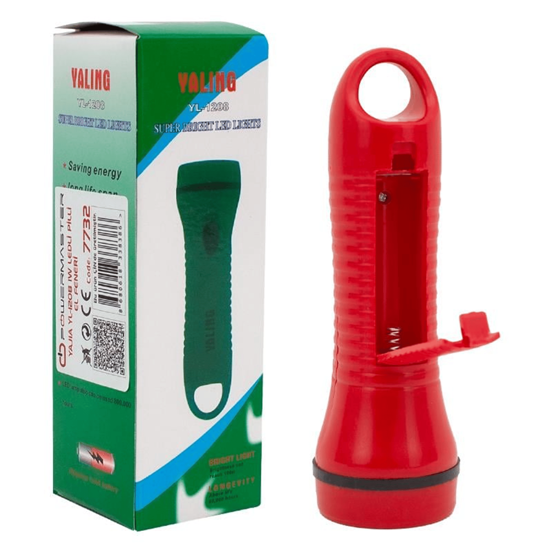 Reyonex Powermaster Yajıa Yl-1208 1 Watt Ledli Pilli El Feneri - Işıldak-Fener