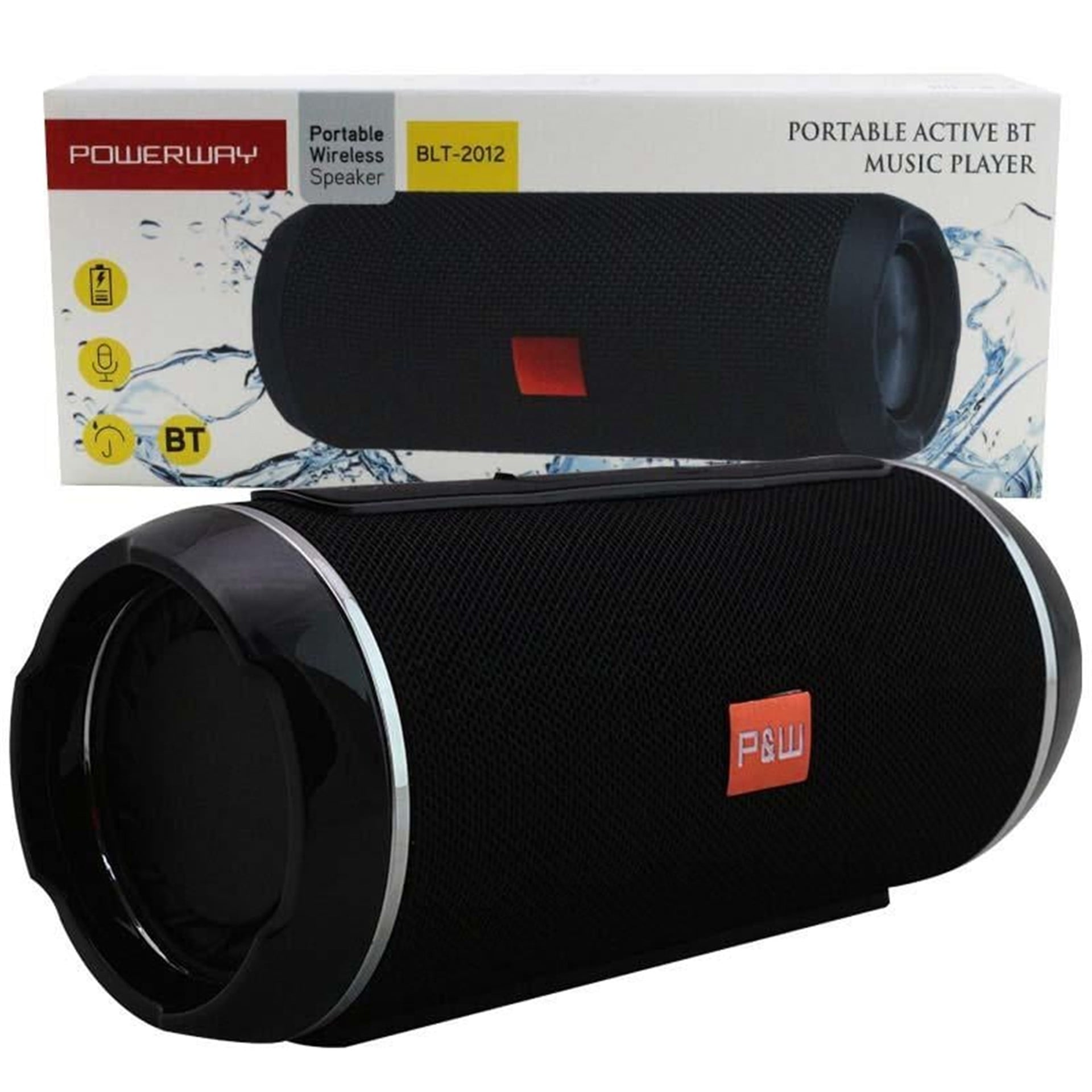 Powerway Powerway Blt-2012 Usb+Sd+Bluetooth Özellikli Wıreless Portatif Speaker - Hoparlör - Ses Sistemleri