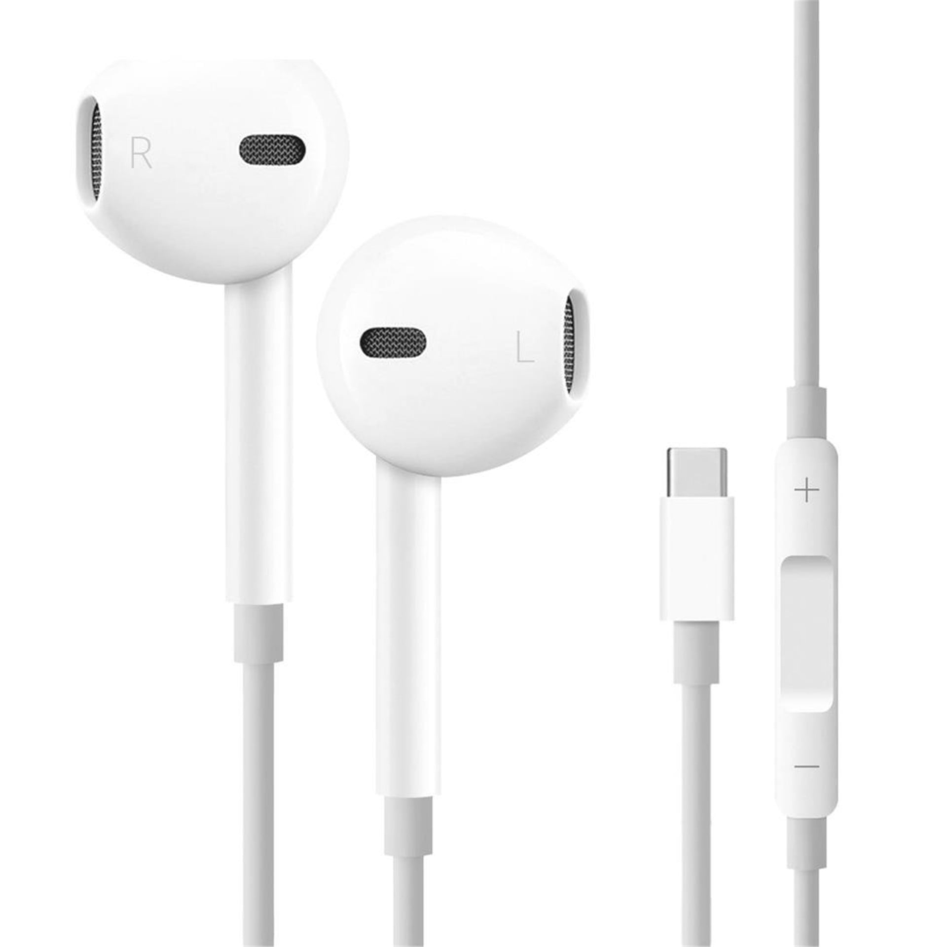 Powerway Powerway Earone Mikrofonlu Kablolu Kulaklık TYPE-C Çıkışlı Tüm Cihazlarla Uyumlu Stereo - Telefon Kulaklıkları