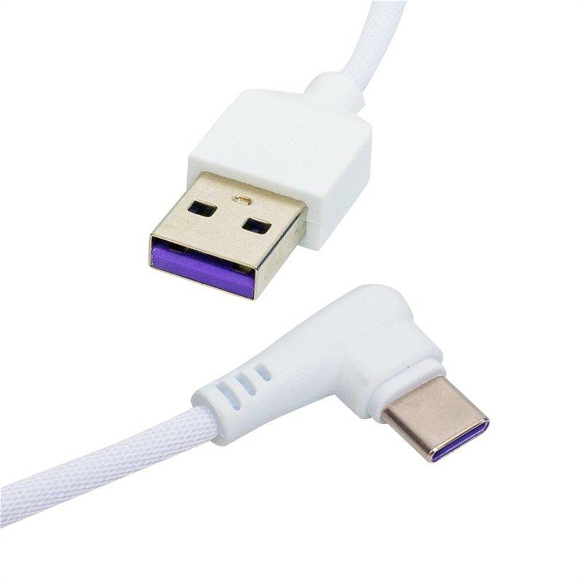 Powerway Powerway GM5 USB 3.1 Amper Örgülü Type-C Gaming Oyuncu Kablosu - Data-Şarj Kabloları
