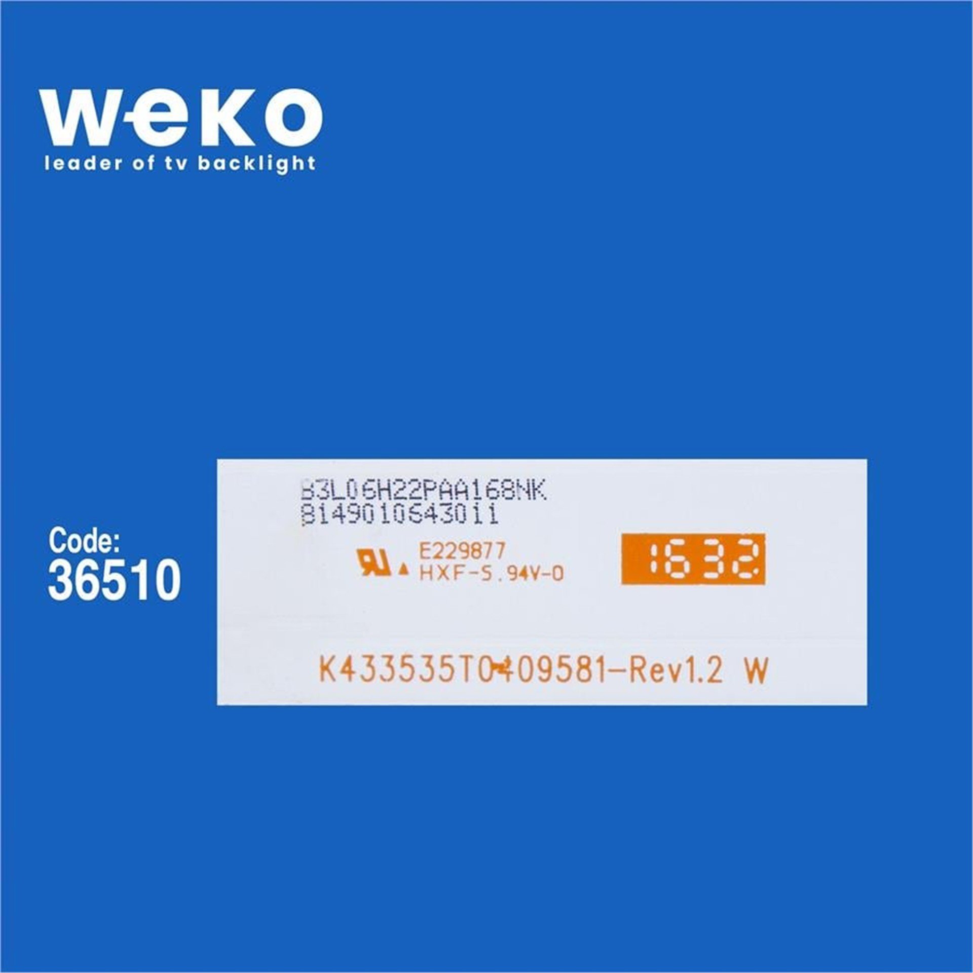Weko Proscan PLDED4331A  43'' İnç 4 Adet Tv Led Bar - Diğer Led Bar Çeşitleri