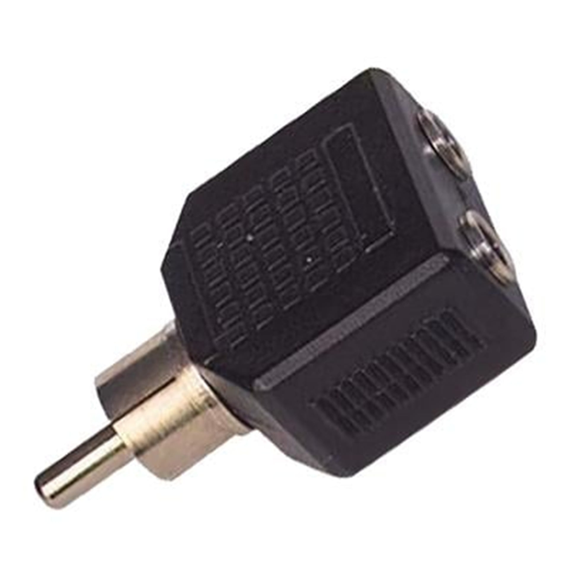 Elektromer Rca Erkek - 3.5 Mm Stereo 2 Dişi Çevirici Jack - Fiş - Jack - Şase