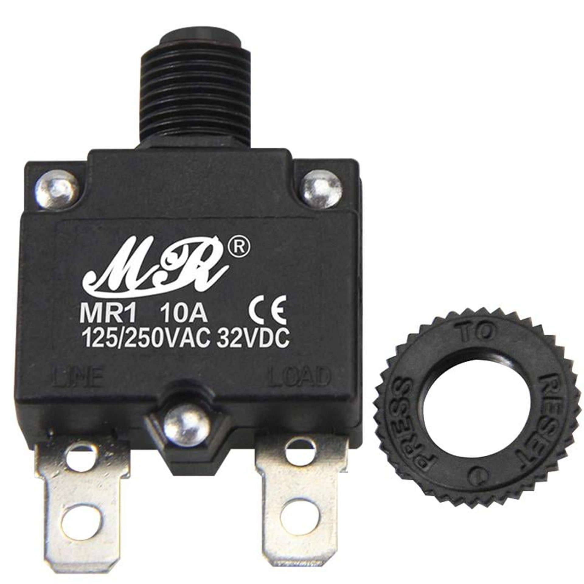 Elektromer Reset Butonu 220 V - 10 Amper MR1 - Fiş - Jack - Şase