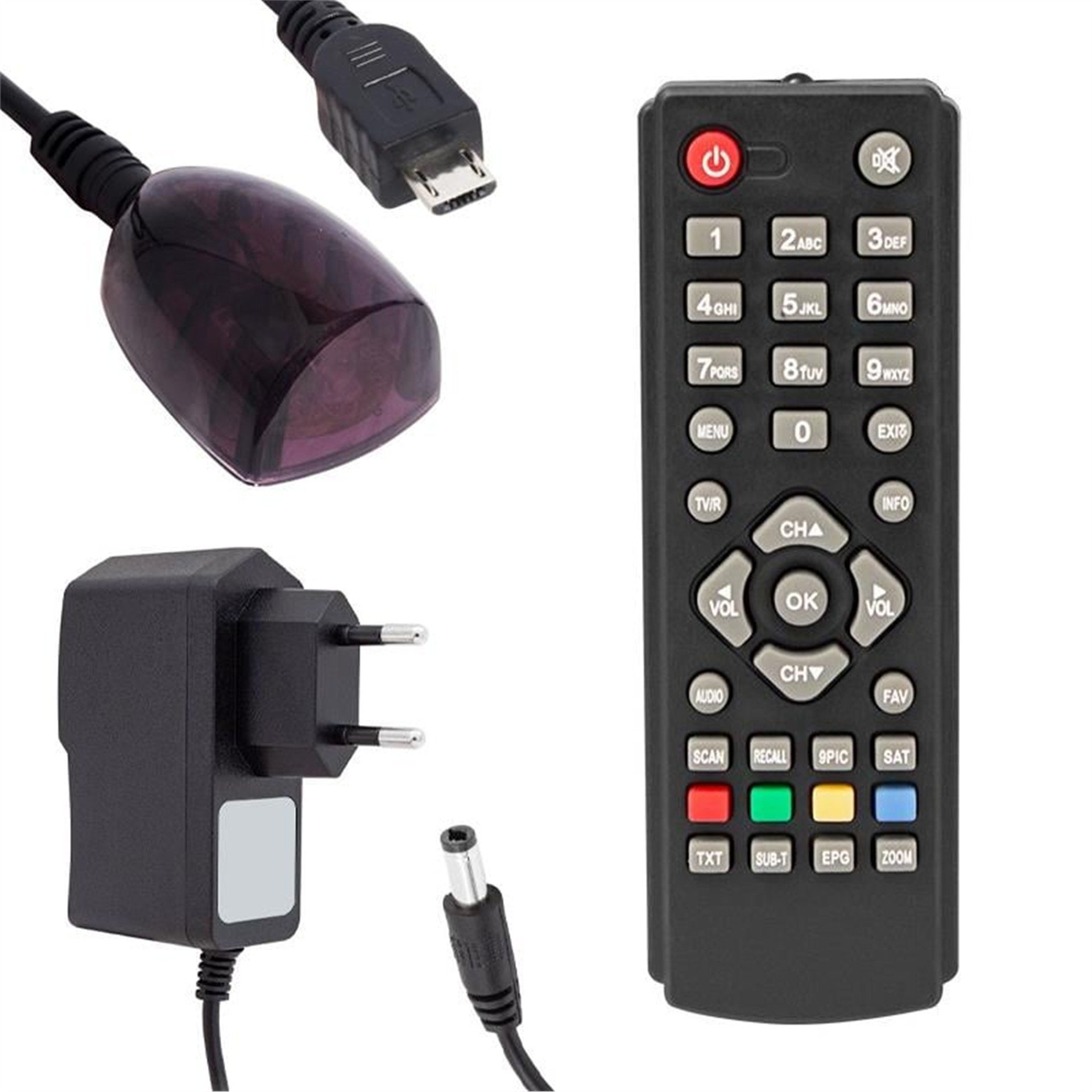 Riosat Riosat RSD 800 TKGS'li Scart Girişli Mini SD Uydu Alıcısı - Mini Uydu Alıcısı