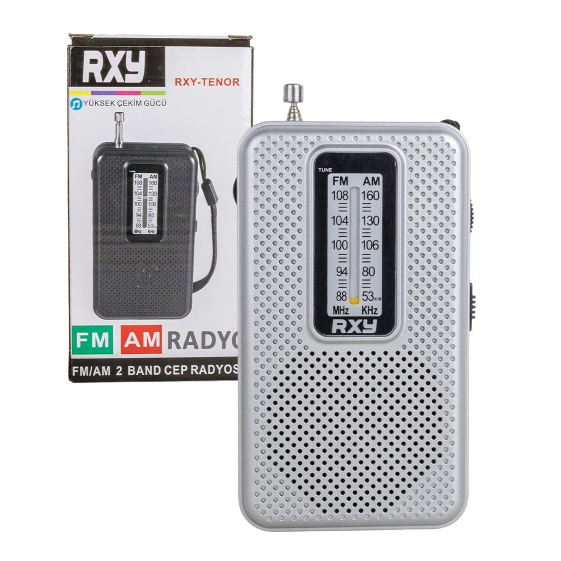 Roxy Roxy Rxy-Tenor Cep Tipi Mini Analog Radyo - Taşınabilir Radyo