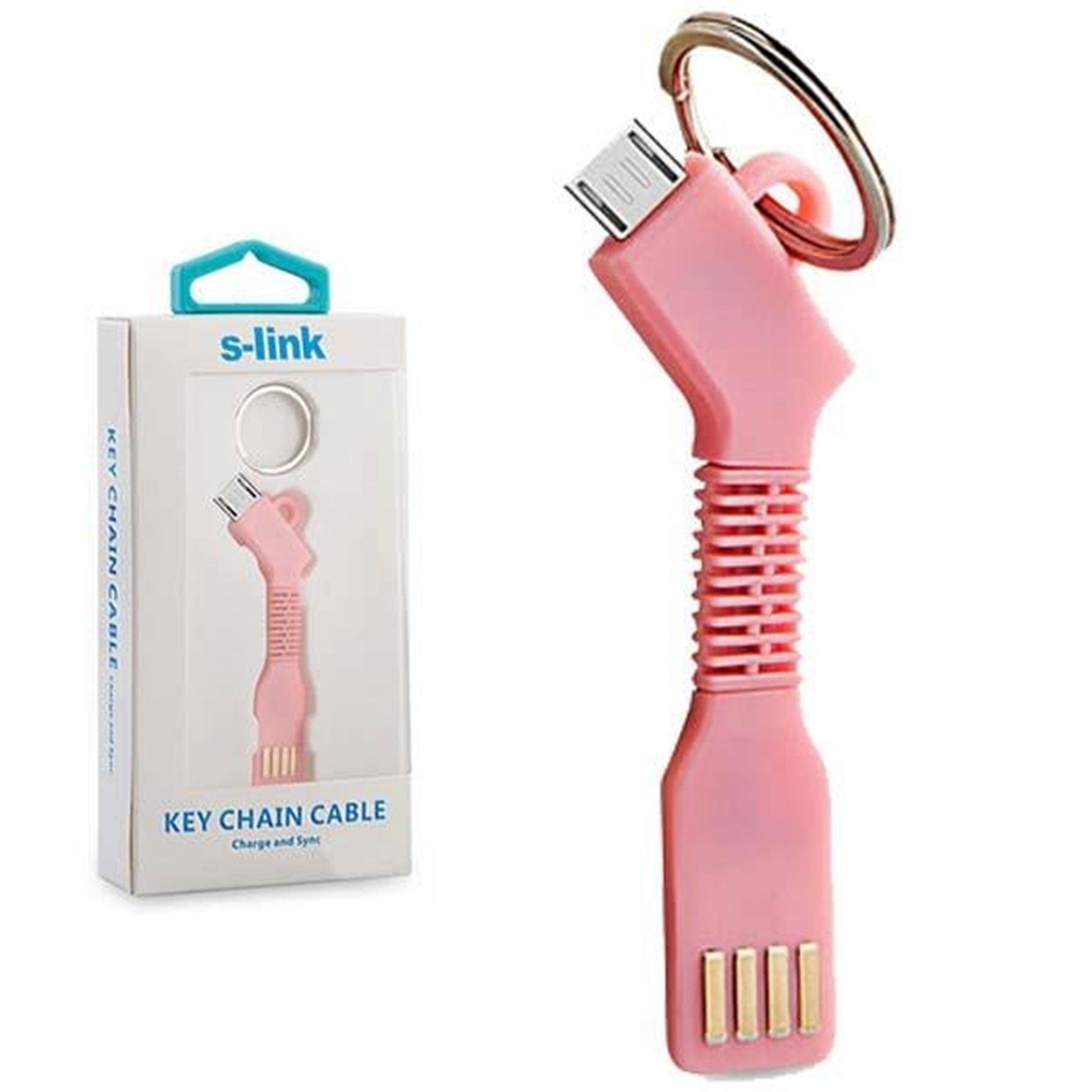 S-Link S-Lınk Ip-306 Pembe Mikro Usb M To Usb M Çevırıcı Kablo - Ethernet Switch