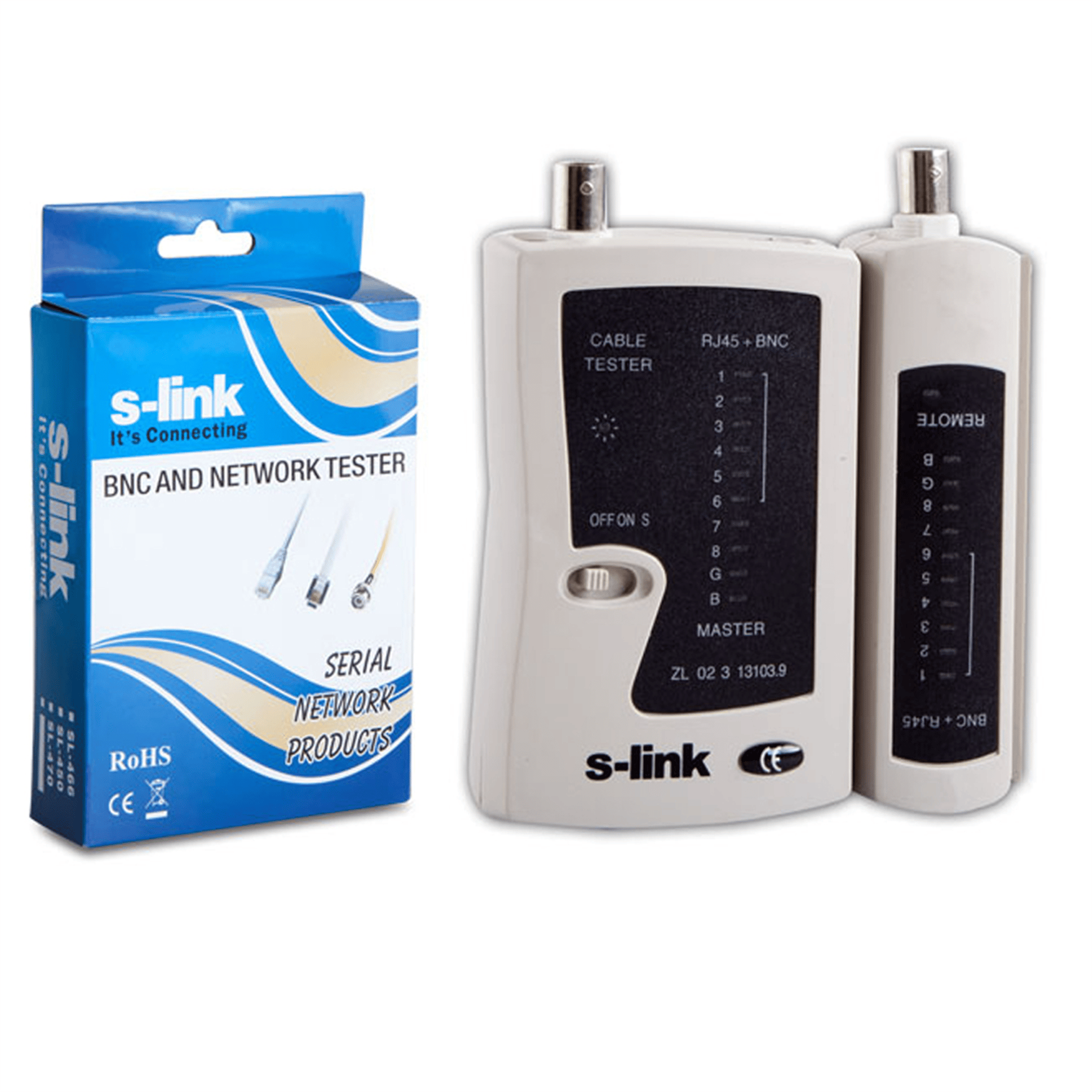 S-Link S-Link SL-466 Rj45 - Bnc Network Kablo Test Cihazı - Kablo Test Cihazı
