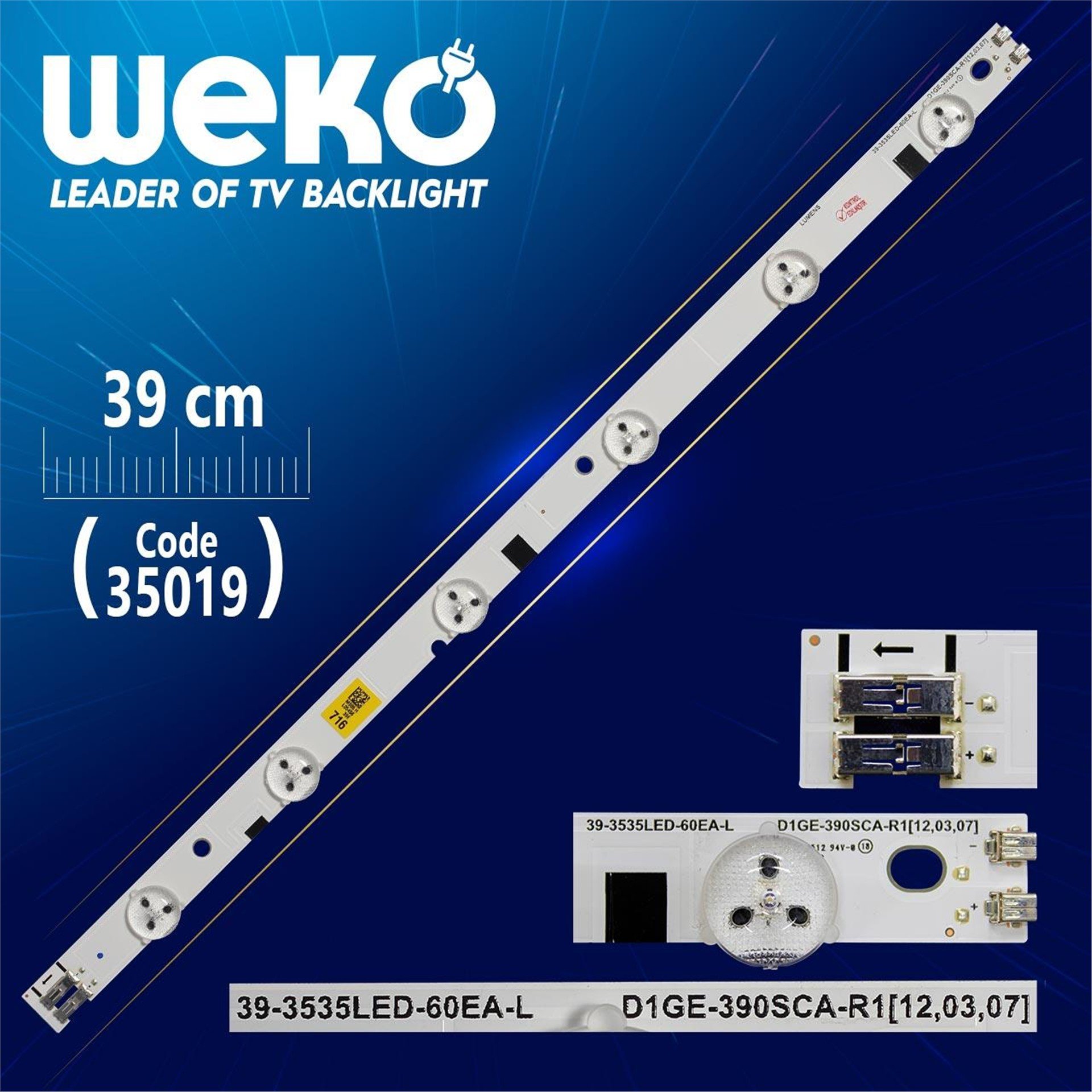 Weko Samsung 39'' Inch D1GE-390SCA-R1 39 Cm Tv Led Bar - Tv Led Bar