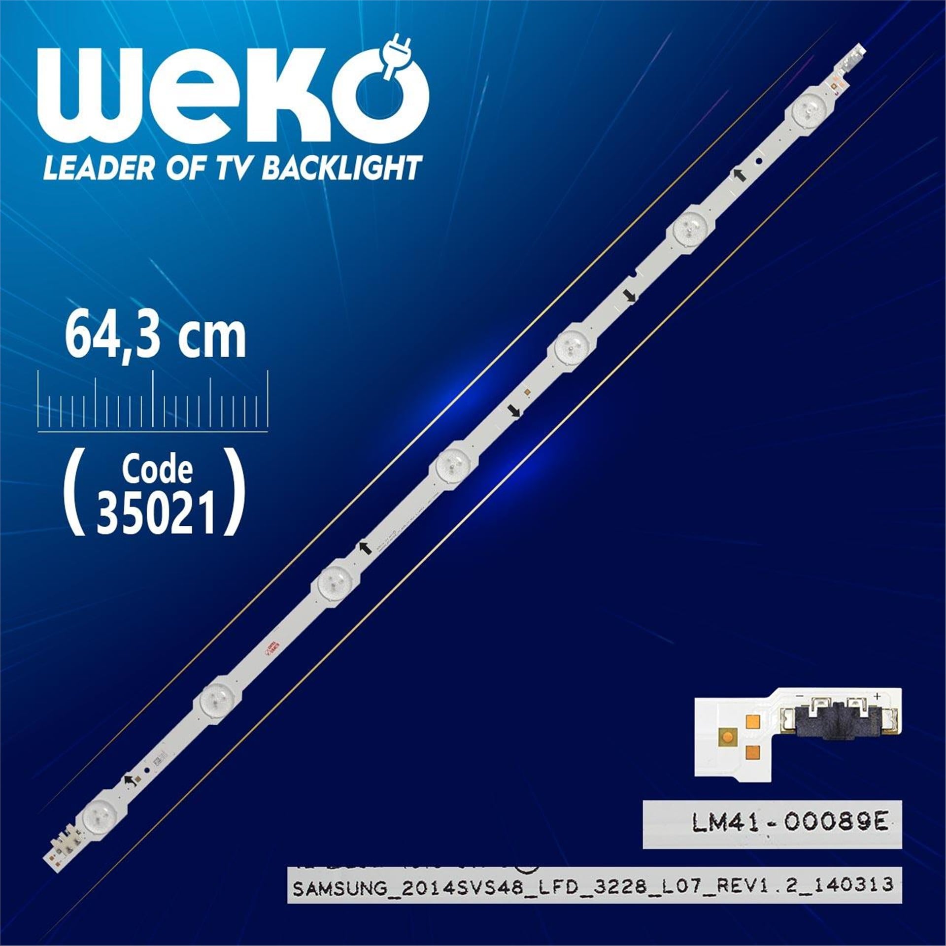 Weko SAMSUNG _ 2014SVS48 _ LFD _ 3228 _ L07_REV1.2_140313 LM41-00089E - 64.3 CM 7 LEDLİ (WK-806) Tv Led Bar - Tv Led Bar