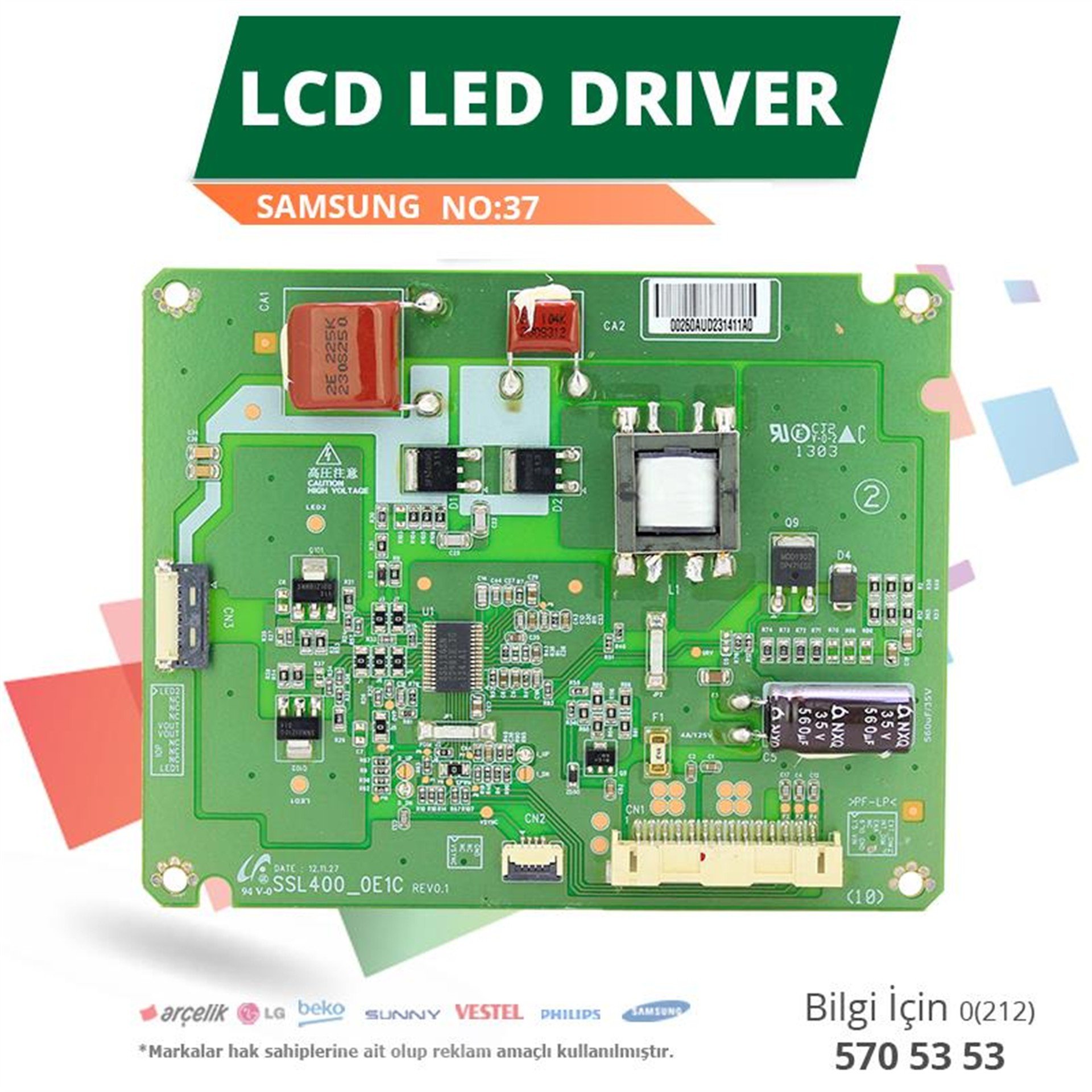 Oem Samsung SSL400-0E1C - Lcd Led Driver - LCD Driver