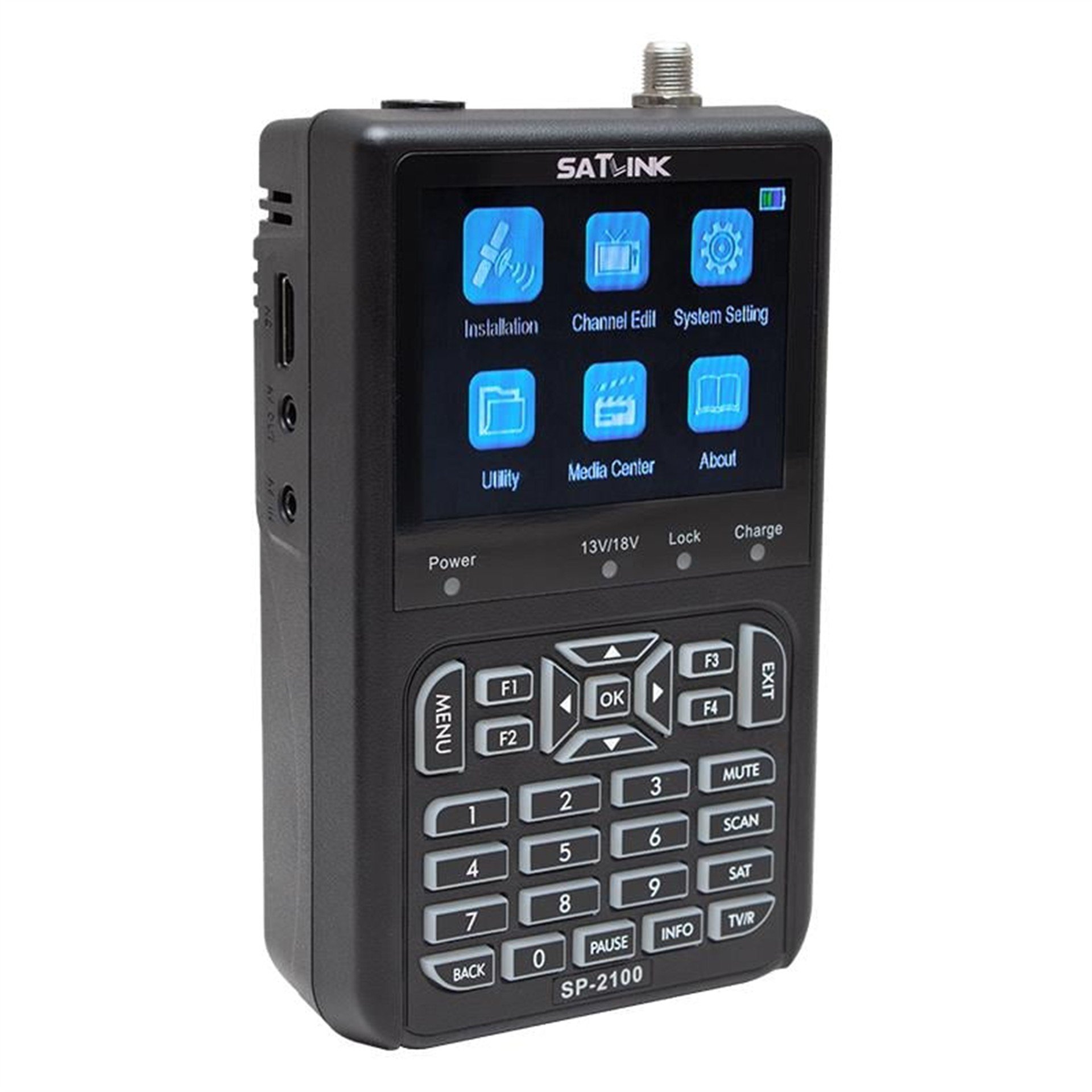 Satlink Satlink SP-2100 3.5'' Görüntülü SD Uydu Yön Bulucu - Dijital Uydu Bulucular