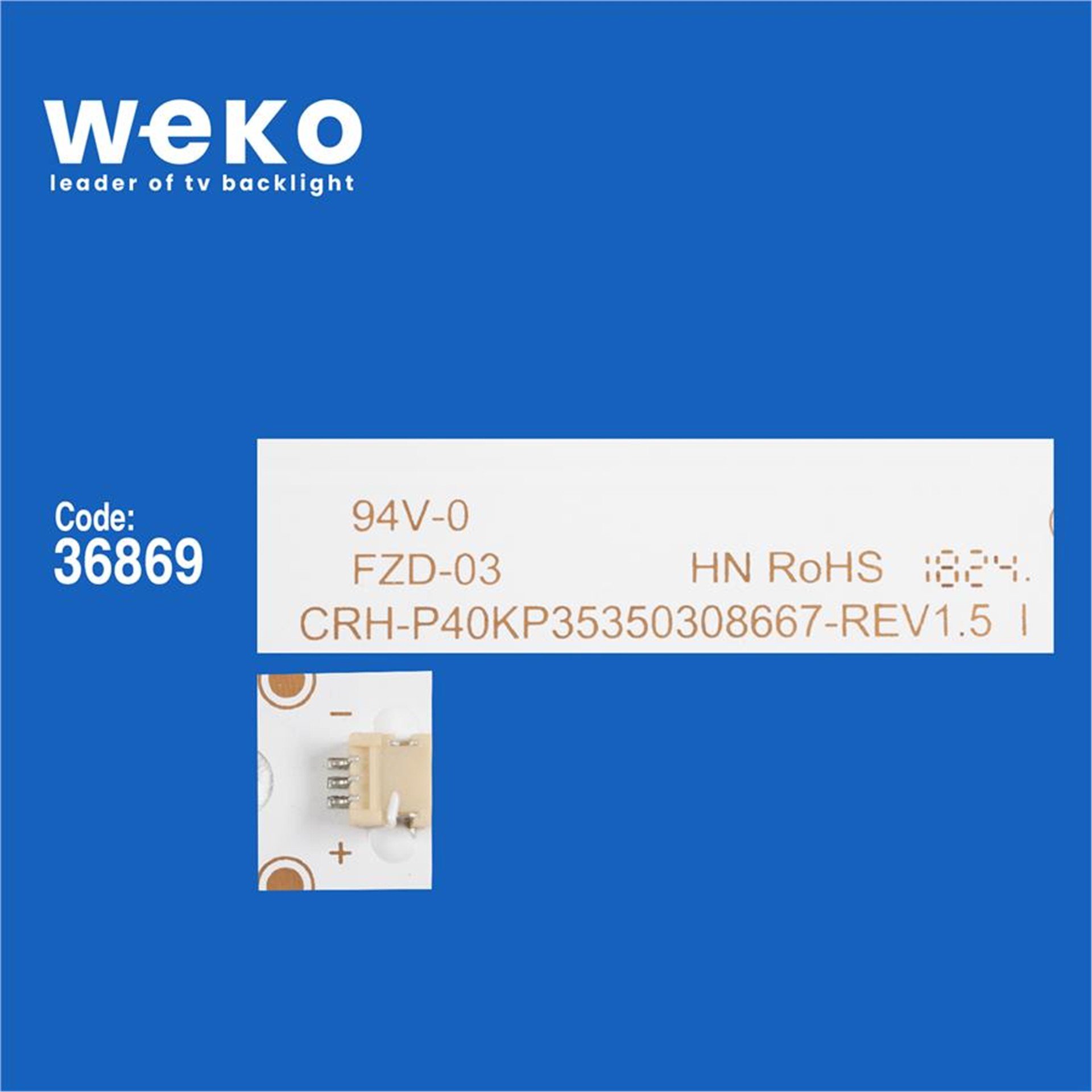 Weko Sharp 40AJ2E 40'' 3 Adet Tv Led Bar - Sharp Led Bar