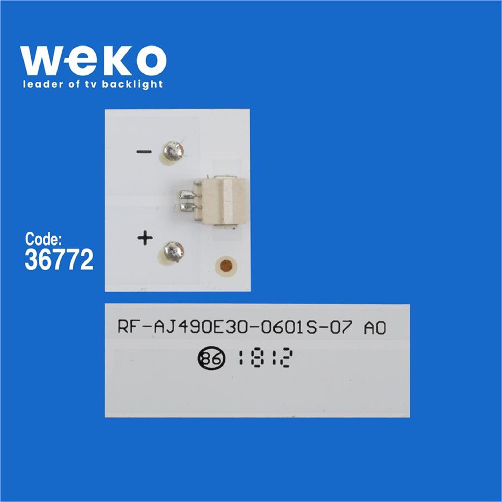 Weko Sharp 49CUF8372ES 49'' İnç 10 Adet Tv Led Bar - Sharp Led Bar