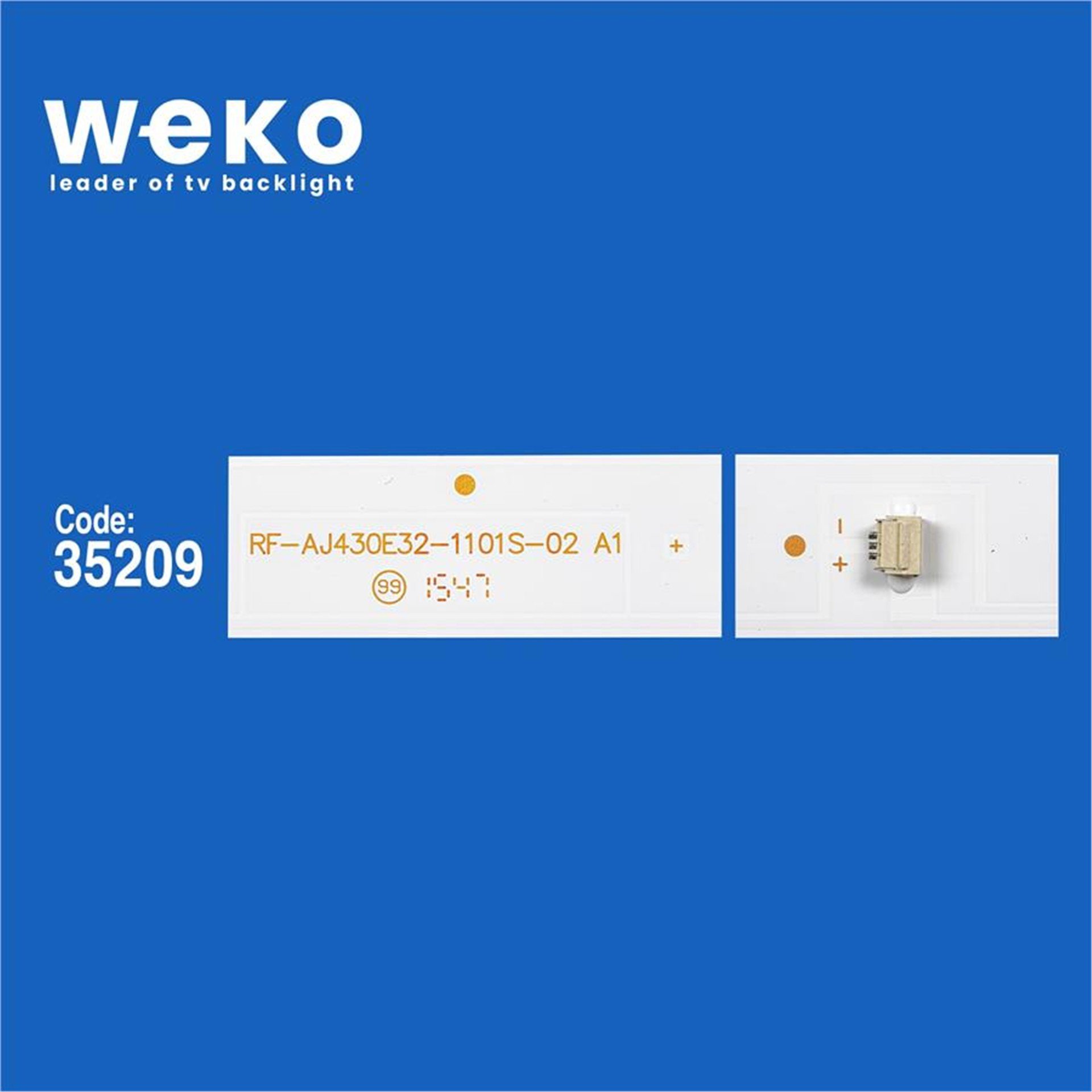 Weko Sharp LC-43CFF6002E 43'' 4 Adet Tv Led Bar - Sharp Led Bar