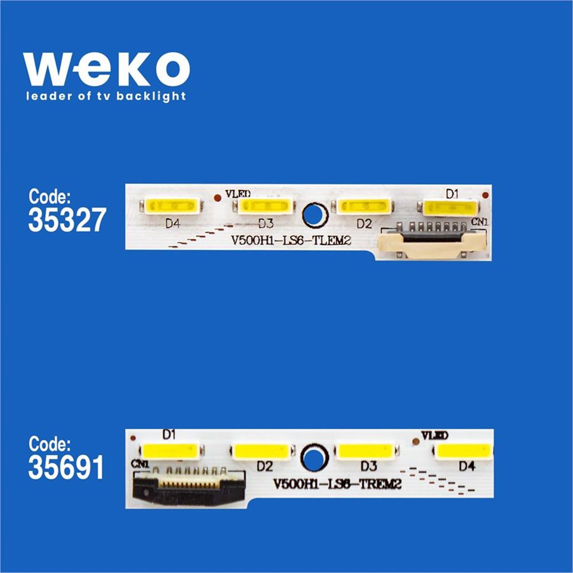 Weko Sharp Lc-50LE752V 50'' İnç 2 Adet Tv Led Bar - Sharp Led Bar