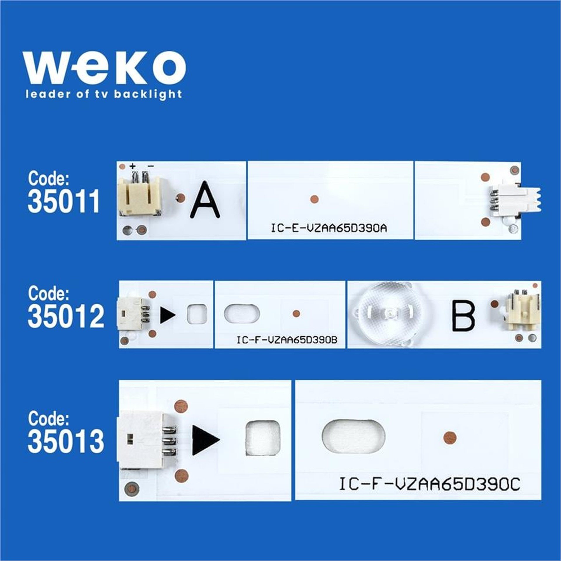 Weko Sharp LC-65Le645ua 65'' İnç 16 Adet Tv Led Bar - Sharp Led Bar
