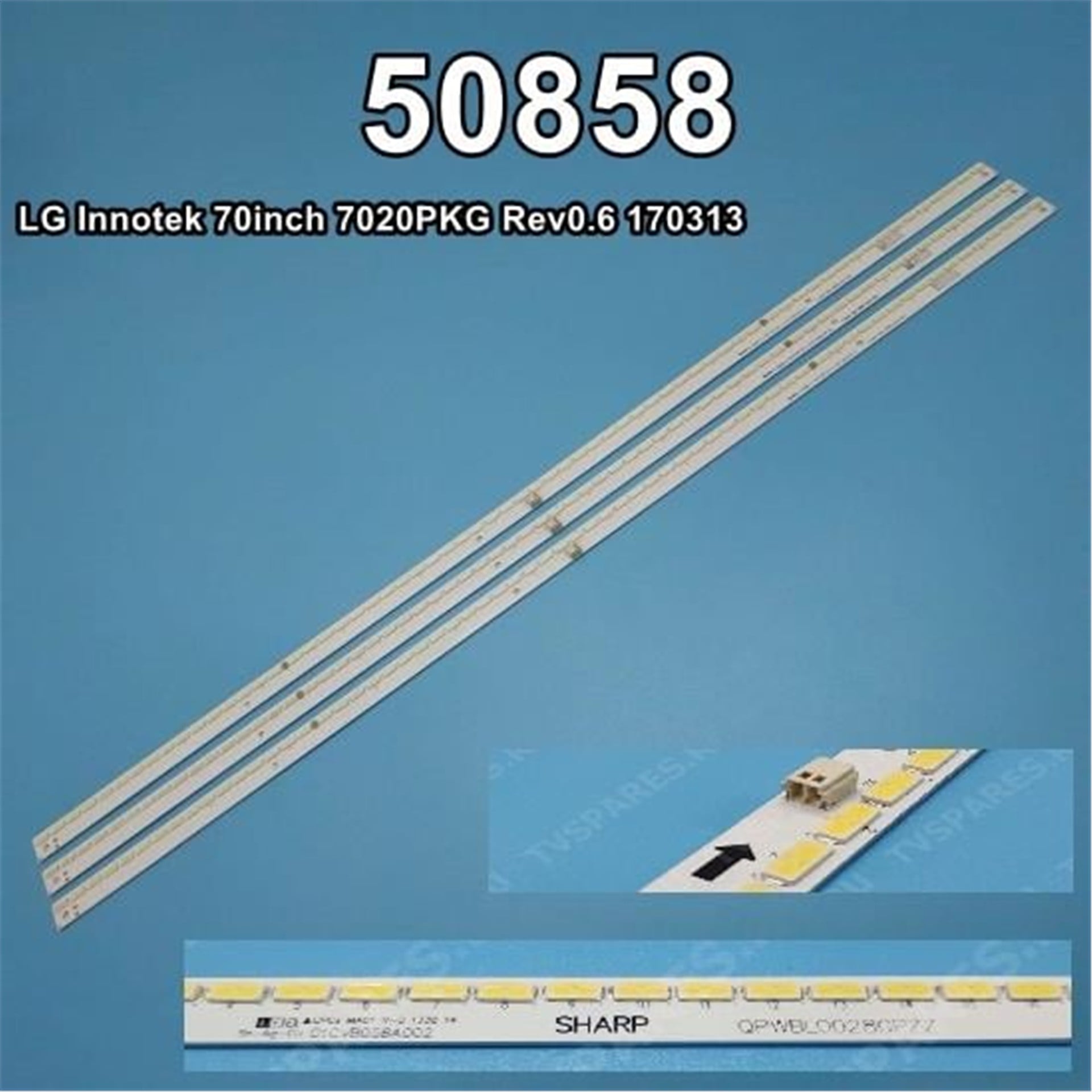 Weko Sharp LC-70LE600U 70'' İnç 3 Adet Tv Led Bar - Sharp Led Bar