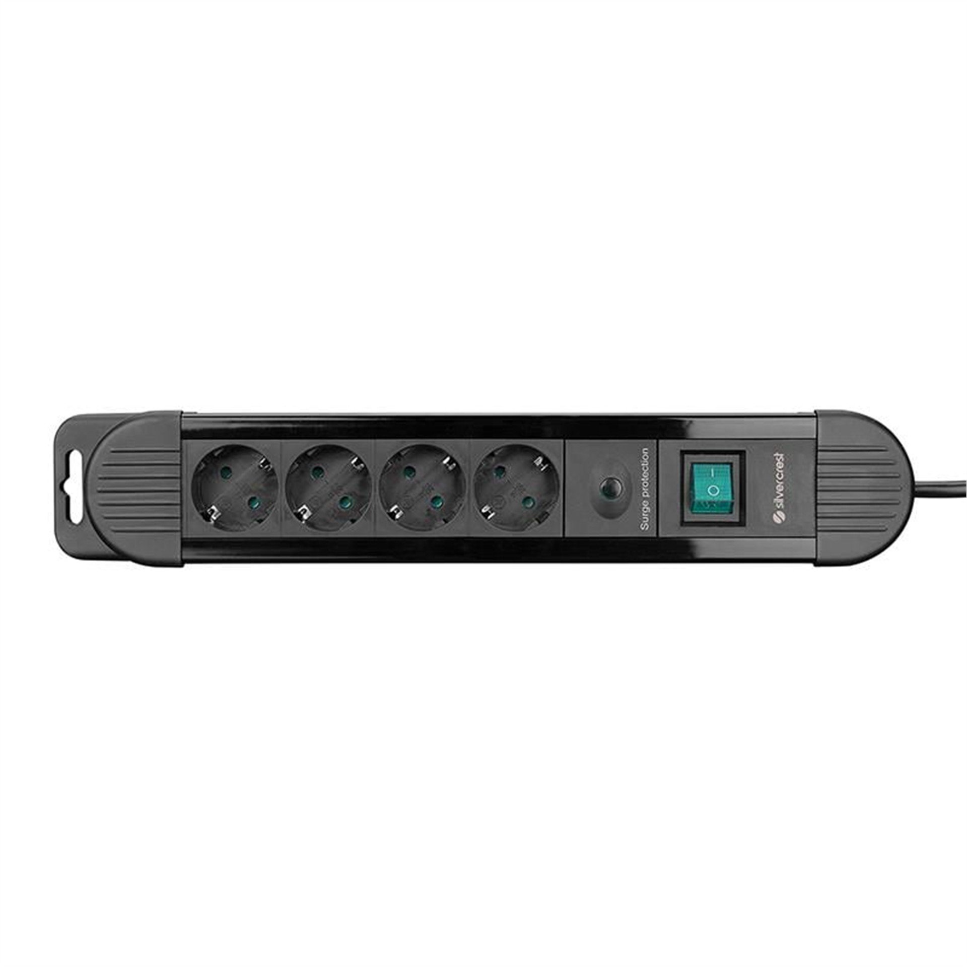 Silvercrest Silver Crest 1.5m 4lü Akım Korumalı Gri Priz 900 Joule SCKS04 - Akım Korumalı Prizler