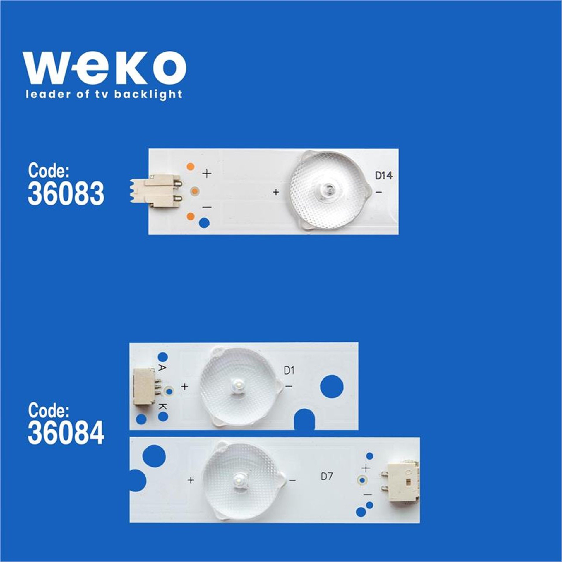 Weko Skymaster 50SF1000-TNT-N01 50'' İnç 10 Adet Tv Led Bar - Diğer Led Bar Çeşitleri