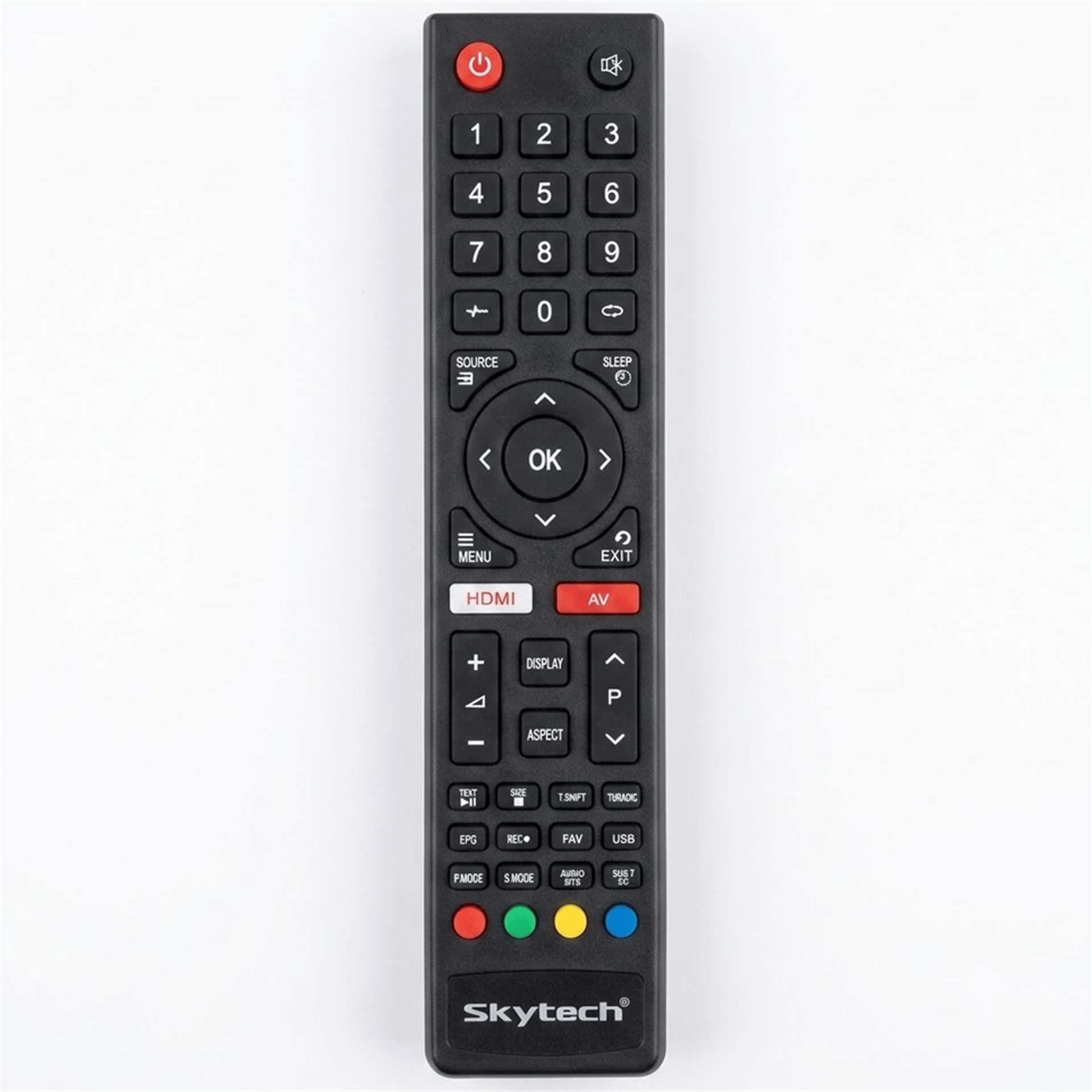 Weko Skytech 32ST1100-40ST1102-42ST2102-65ST3105 HDMI-AV Tuşlu Android Lcd Led Tv Kumanda - Skytech Lcd Kumanda