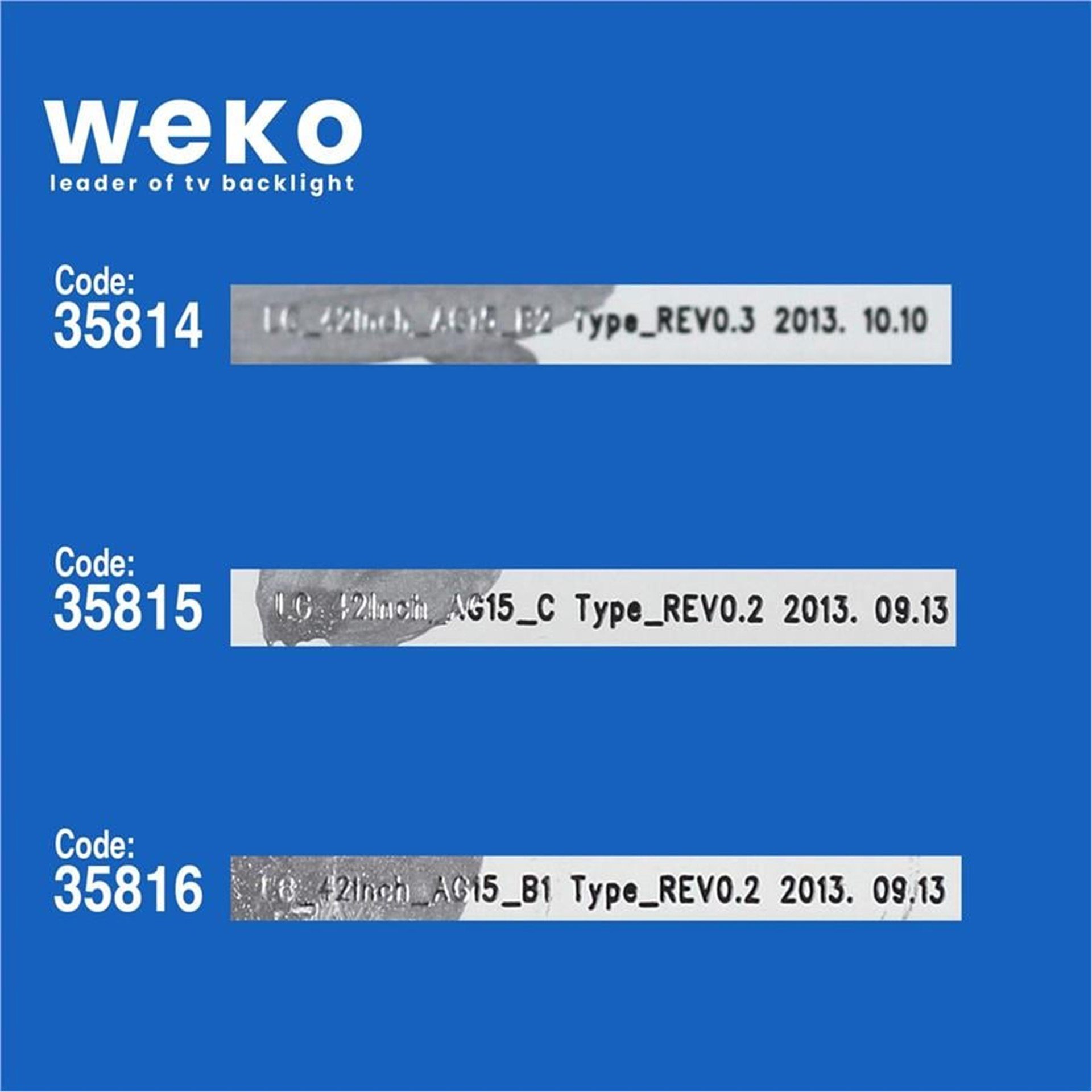 Weko Skyworth 42E660E 42'' İnç 10 Adet Tv Led Bar - Skyworth Led Bar