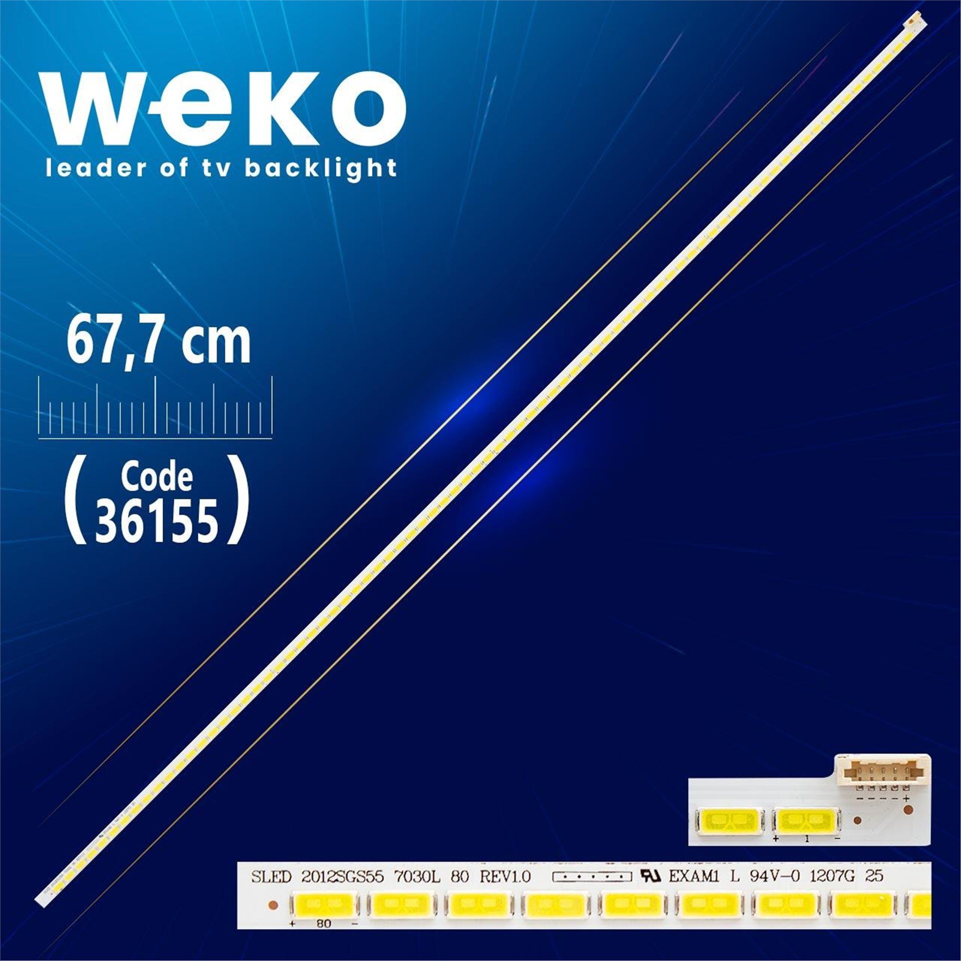 Weko SLED 2012SGS55 7030L 80 REV1.0 - Tv Led Bar - Tv Led Bar