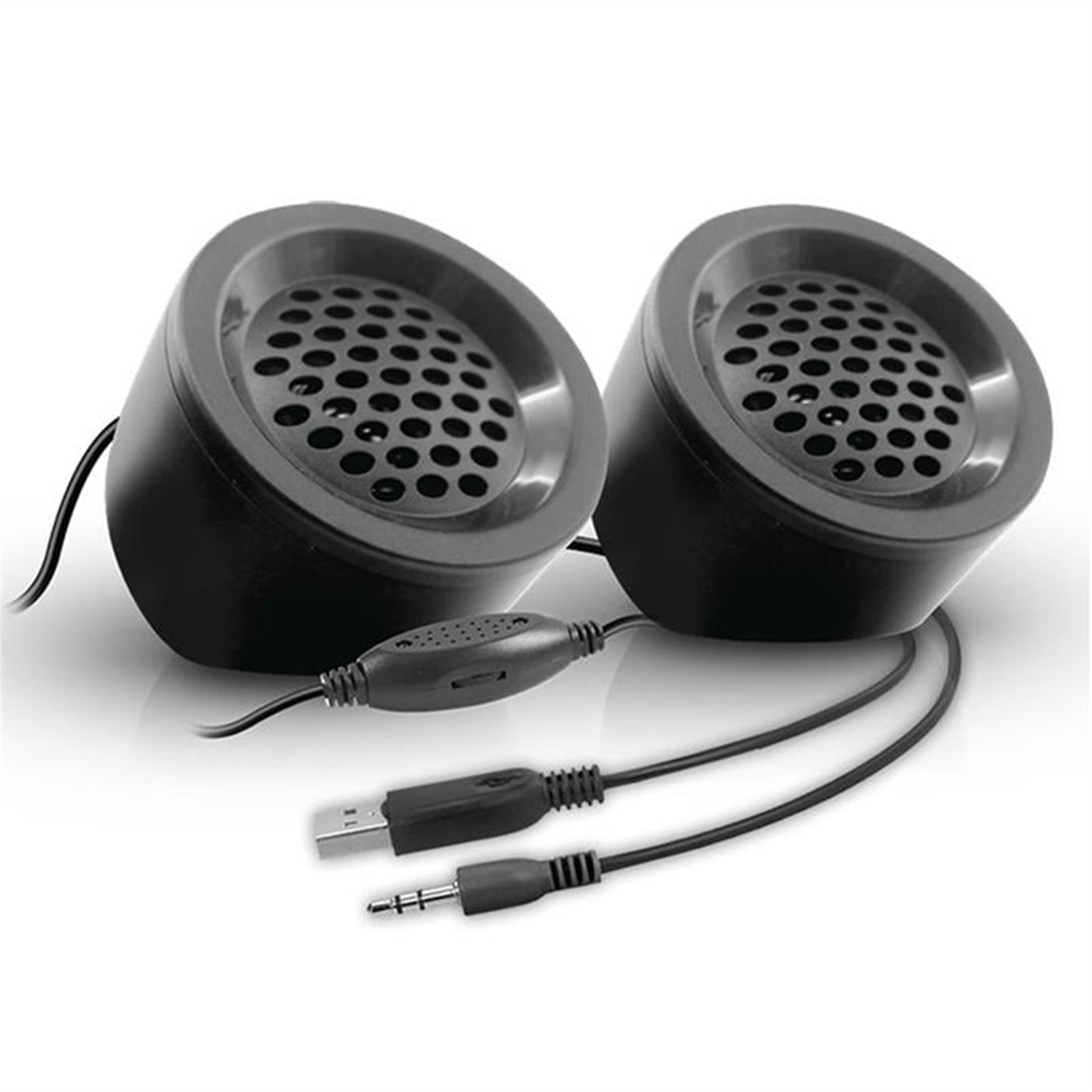 Snopy Snopy SN-03A 2.0 Siyah 2Wx2 USB Mini Multimedia Speaker - Ses Sistemleri