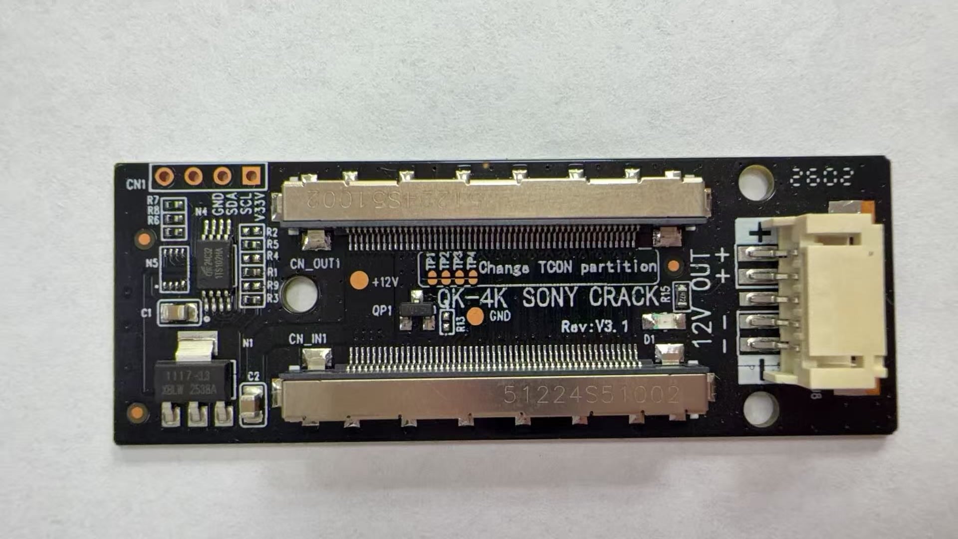 Reyonex SONY 4K ÇEVİRİCİ 12V OUT - Panel Tamir Malzemeleri