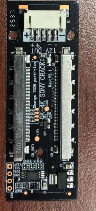 SONY TCON PROGRAMLAMA UHD