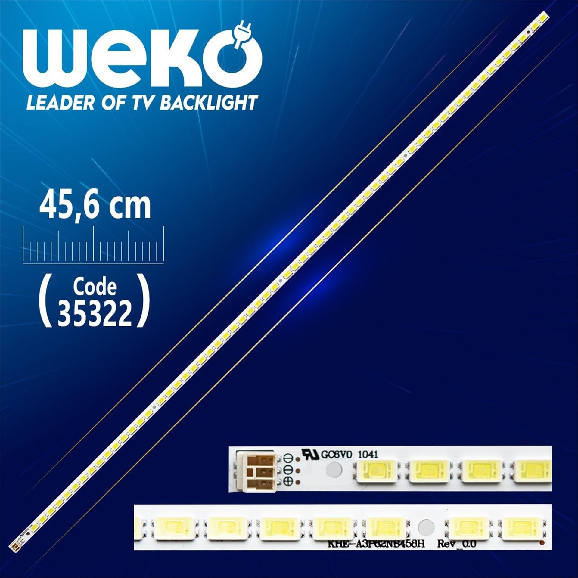 Weko STS400A42_62LED_REV.1 - 45.6 Cm - (WK-938) Tv Led Bar - Tv Led Bar
