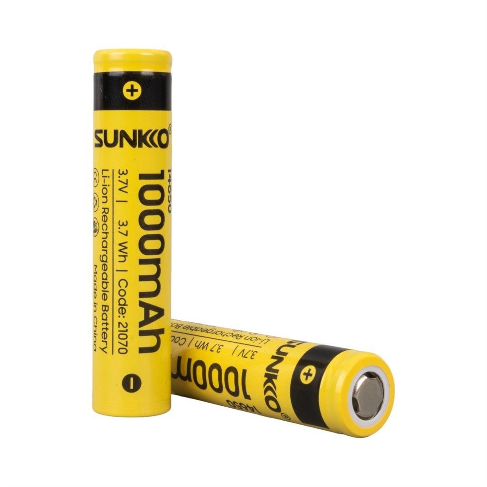 Sunkko Sunkko 3.7 Volt 1000 Mah 14650 Şarj Edilebilir Pil (Tekli) - Piller