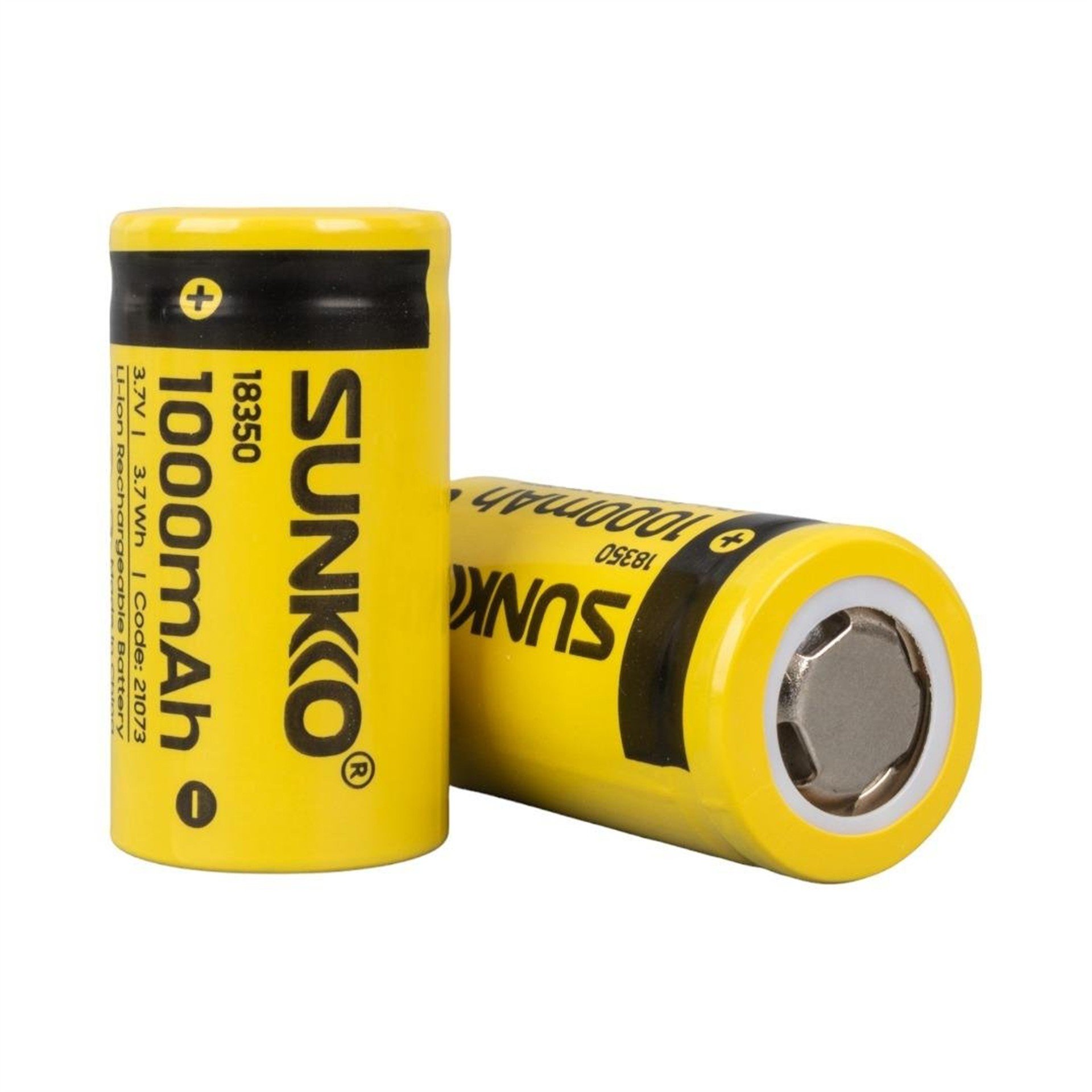 Sunkko Sunkko 3.7 Volt 1000 Mah 18350 Şarj Edilebilir Pil (Tekli) - Piller