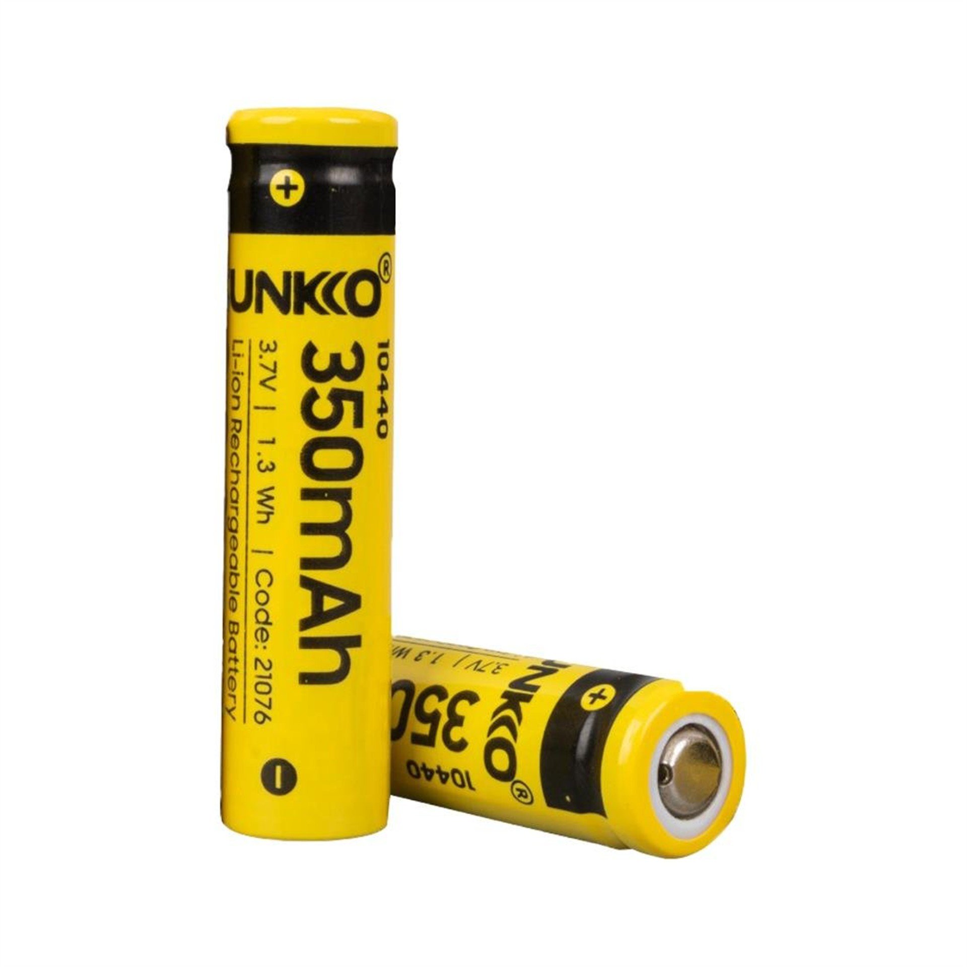 Sunkko Sunkko 3.7 Volt 350 Mah 10440 Şarj Edilebilir Pil (Tekli) - Piller