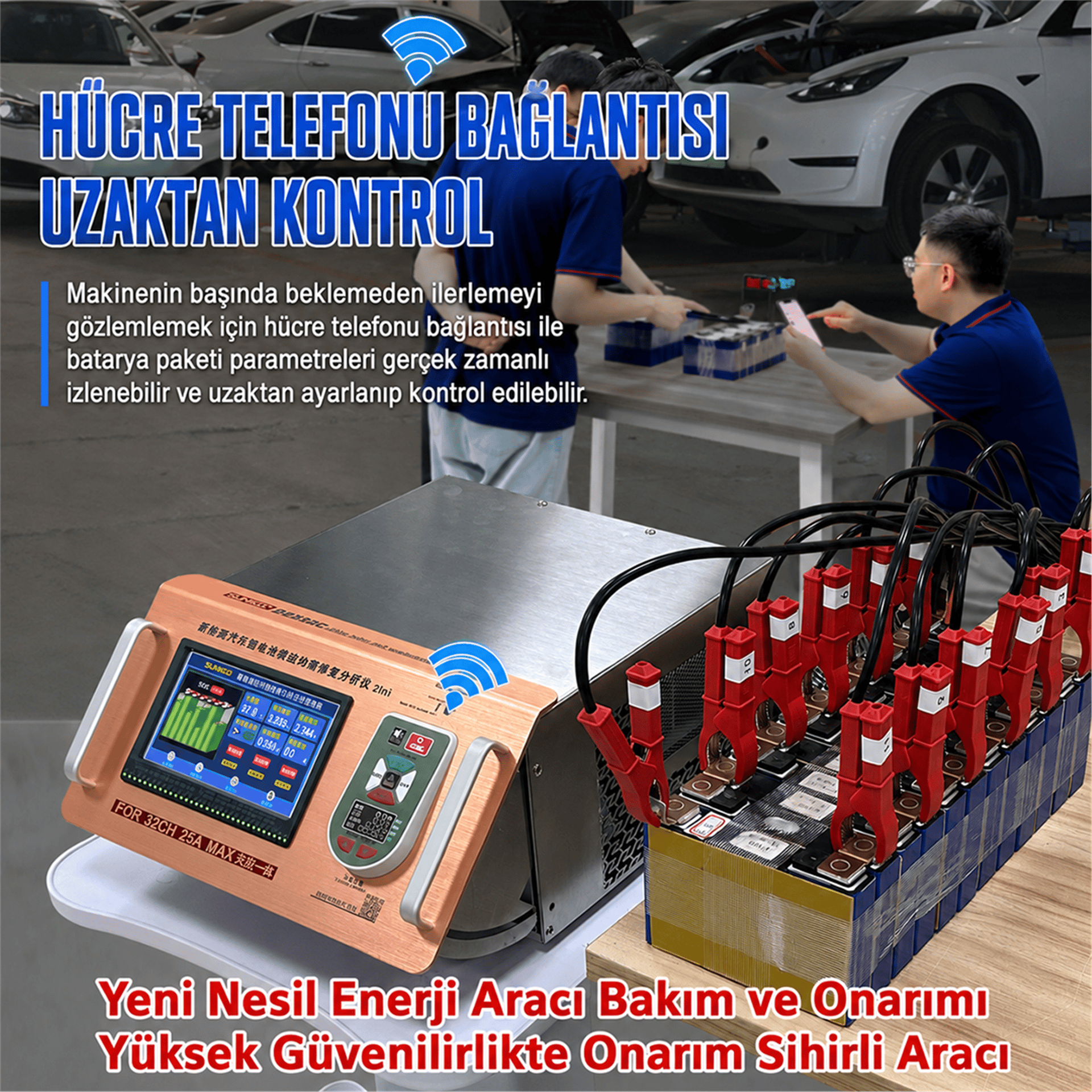Mert-er Elektronik SUNKKO D2524C+WIFI LITHIUM PİL DENGELEME MAKİNESİ - Kategorisiz