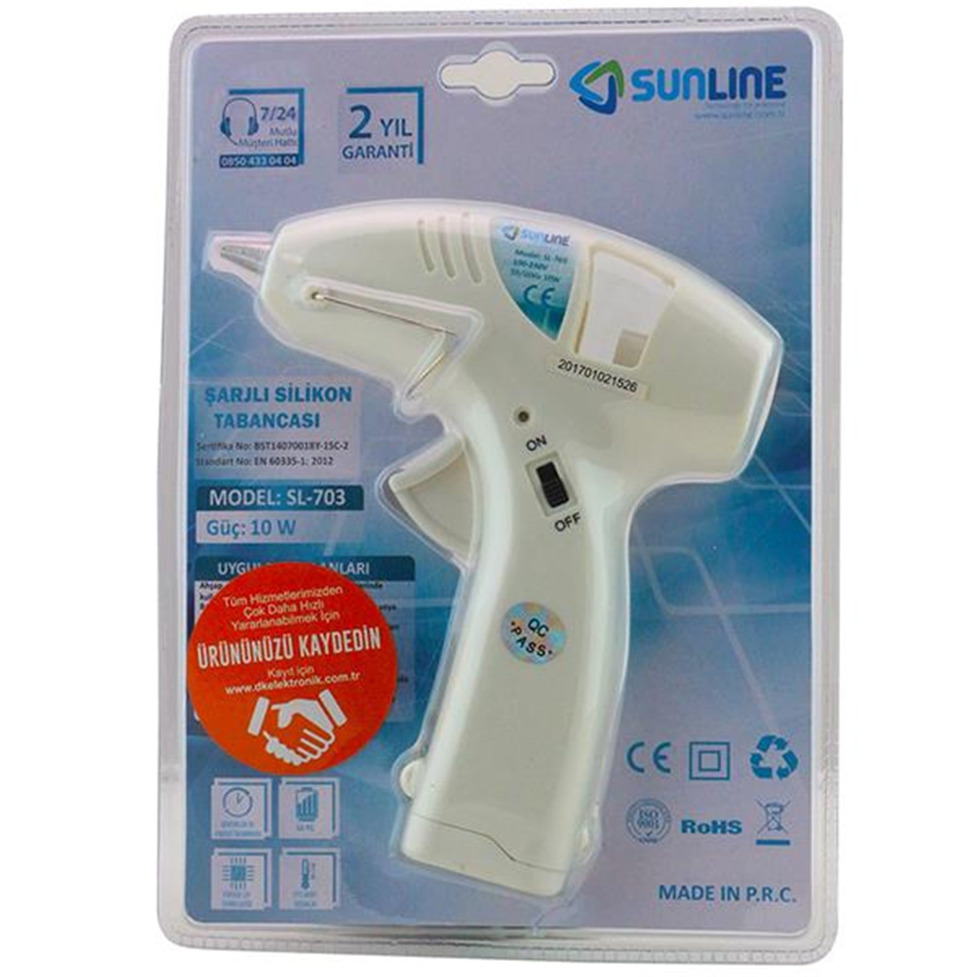 Sunline Sunline SL-703 10W Silikon Tabancası - Silikon Tabancaları