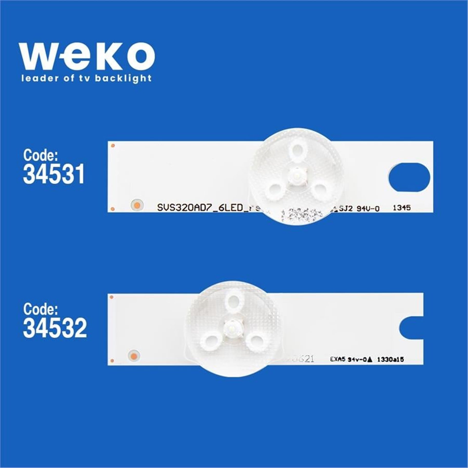 Weko Sunny Sn032dld12at033-Sm 32'' İnç 3 Adet Tv Led Bar - Sunny Led Bar