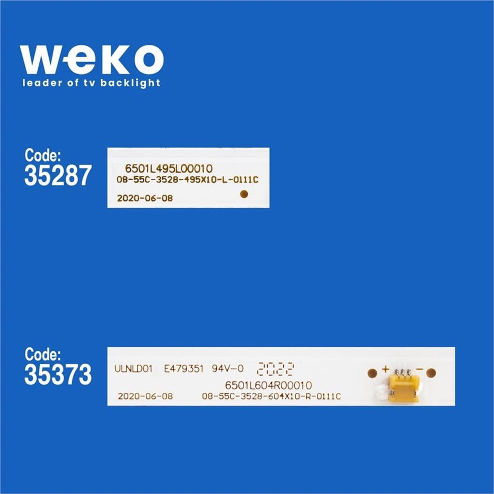 Weko Sunny SN055LD12AT071-S2F 55'' İnç 12 Adet Tv Led Bar - Sunny Led Bar