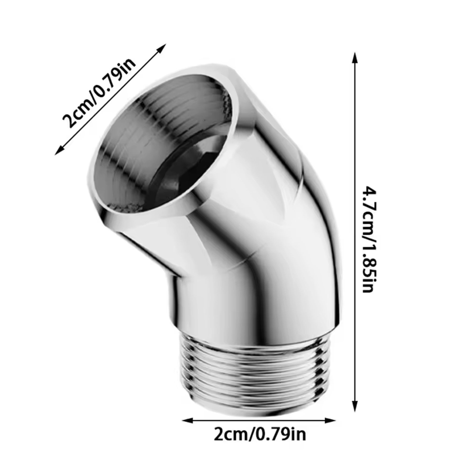 Sunup Sunup SN-29690 Açı Ayarlı Duş Başlığı Bağlantı Dirseği - Ev ve Yaşam