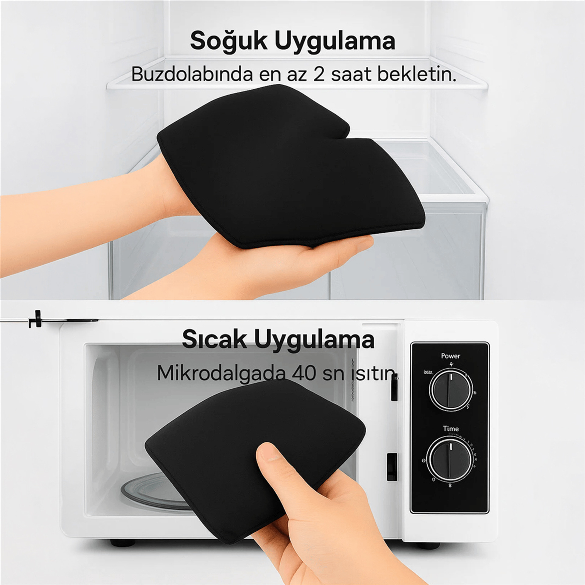 Sunup Sunup SN-30963 Doğal Baş Ağrısı Migren Giderici Jel Kafa Bandı Soğuk Sıcak Kompres - Ev ve Yaşam
