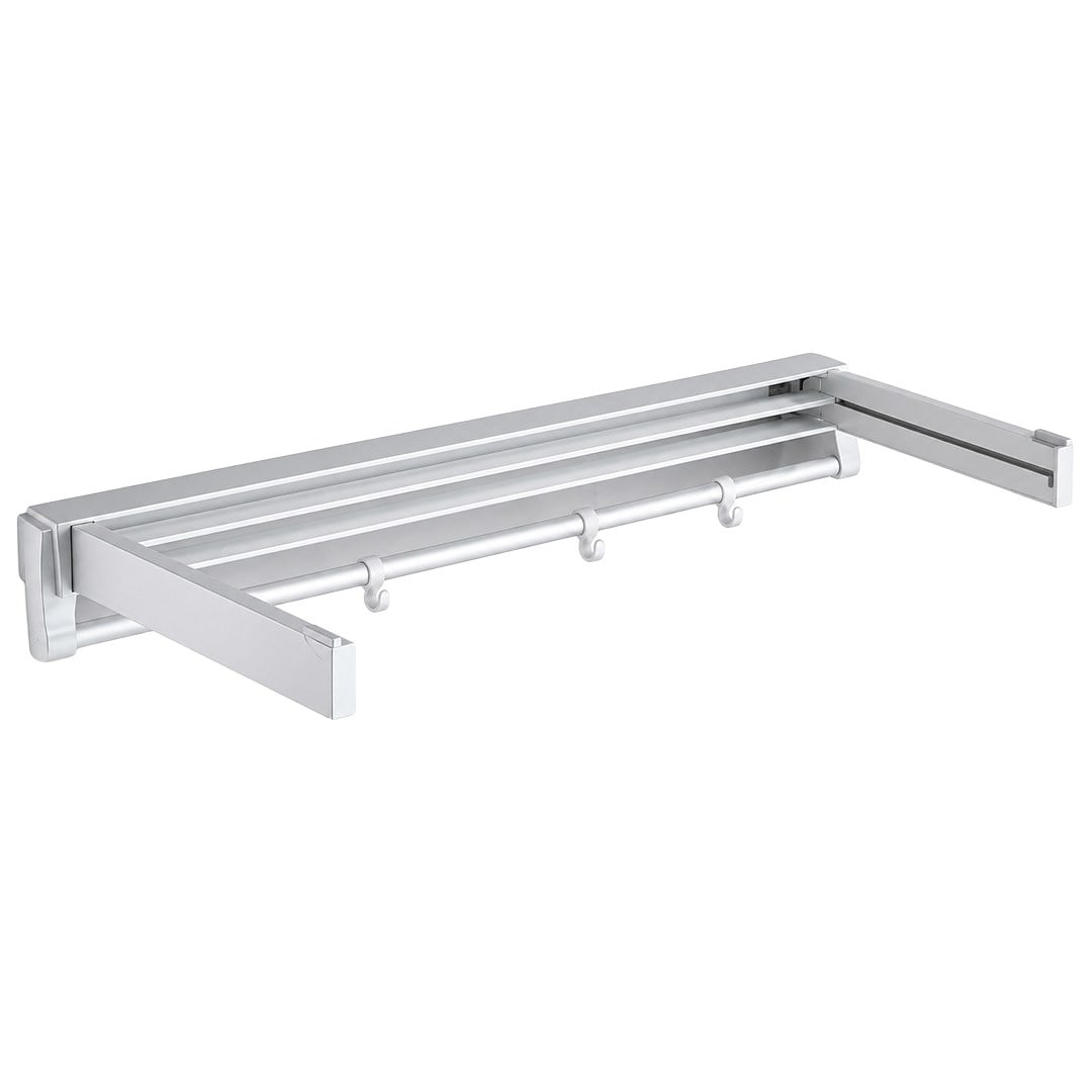 SUNUP SN-37717 KATLANABİLİR ÇAMAŞIR ASKILIĞI DUVARA MONTE GİZLİ BALKON AKORDEON KURUTMA BEYAZ