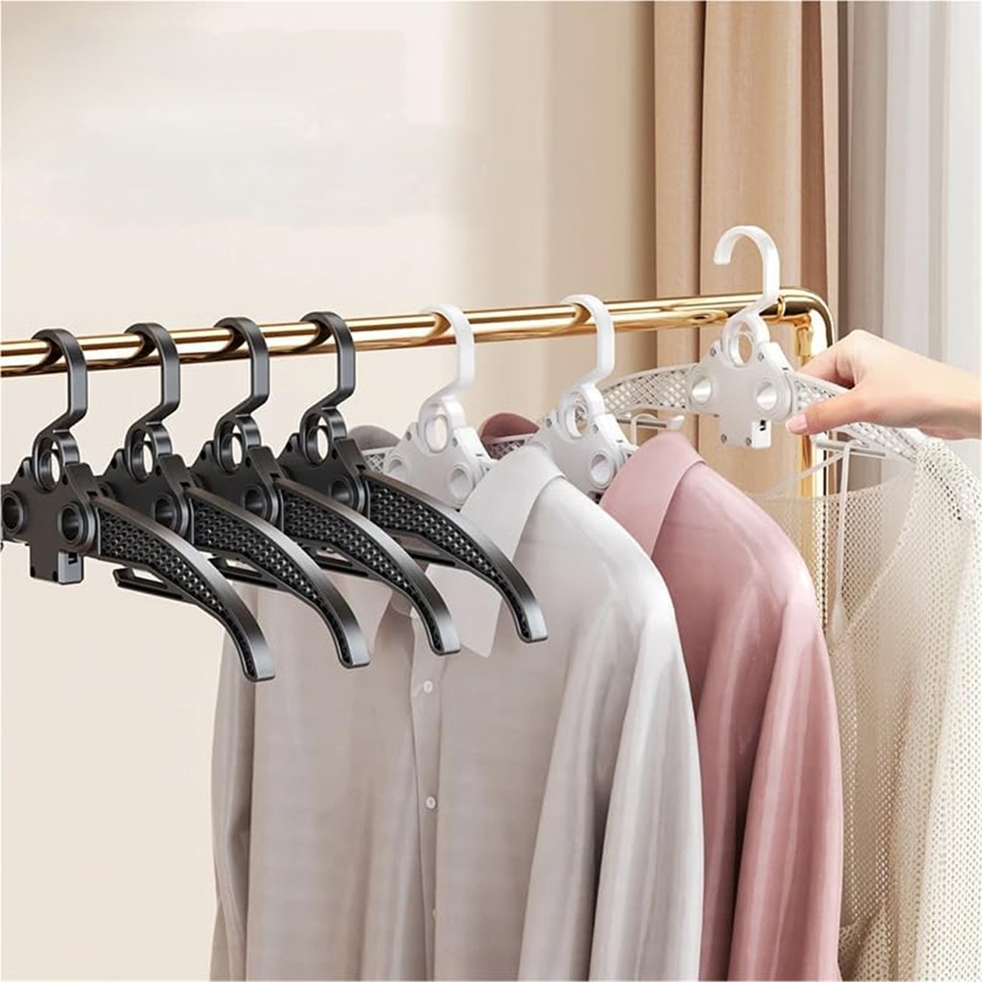 Sunup Sunup SN-37874 Katlanabilir Pratik Elbise Askısı - Ev ve Yaşam
